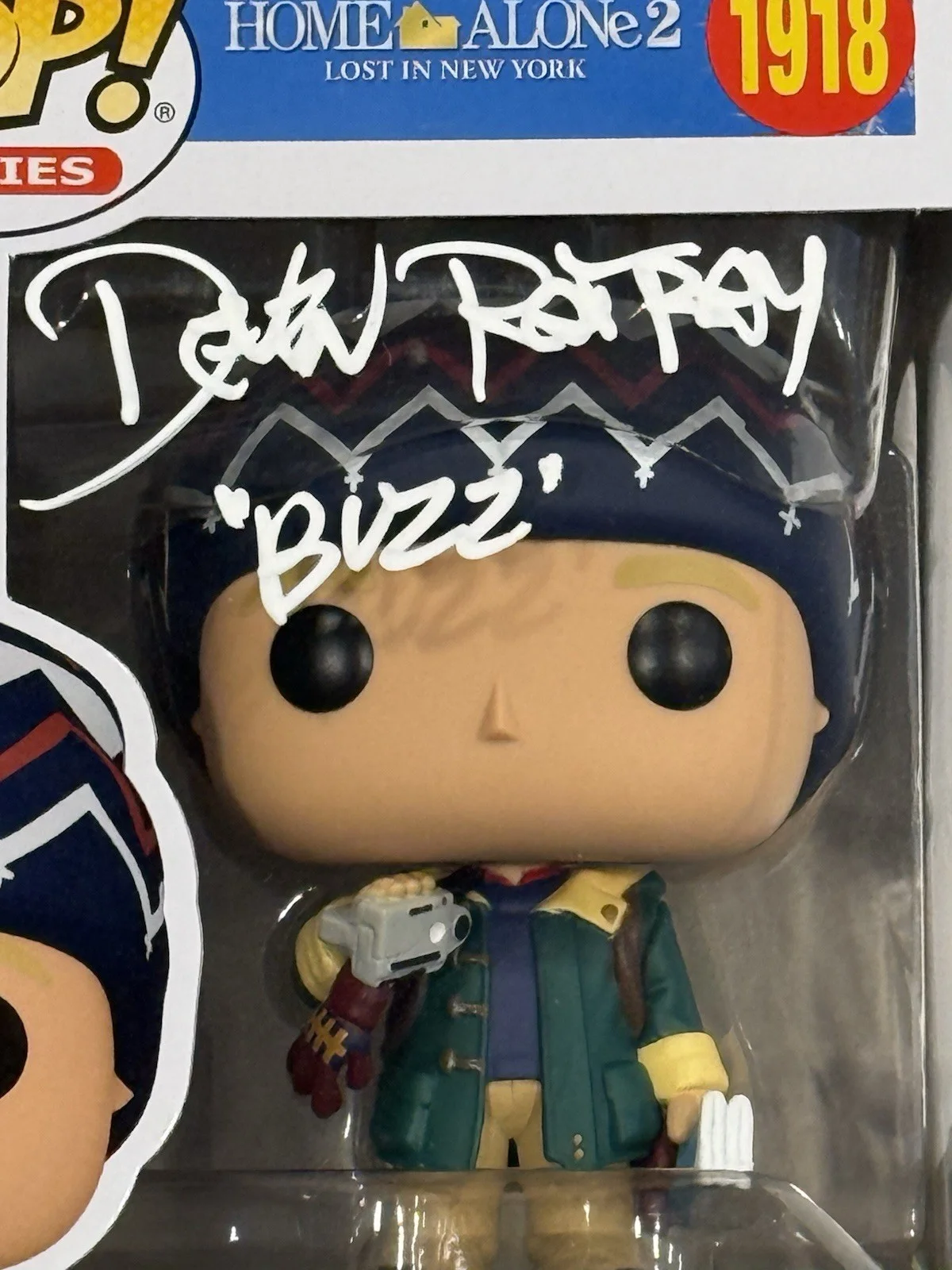 Devin Ratray — Devin Ratray Signed Inscribed Home Alone 2 Kevin Funko Pop! #1918 Schwartz COA, изображение 2