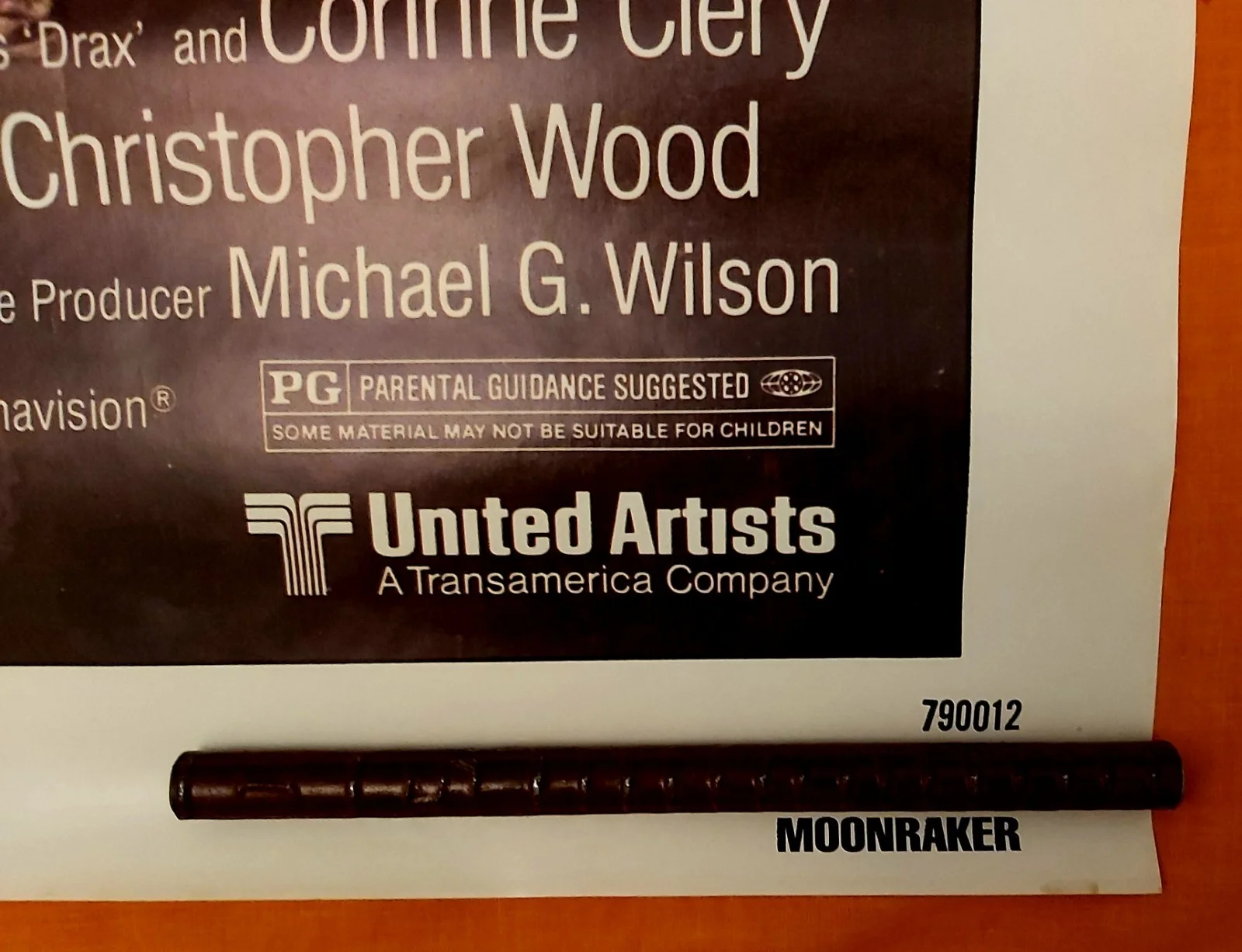 MOONRAKER JAMES BOND 1979 ORIGINAL USA 1 SHEET POSTER., изображение 5