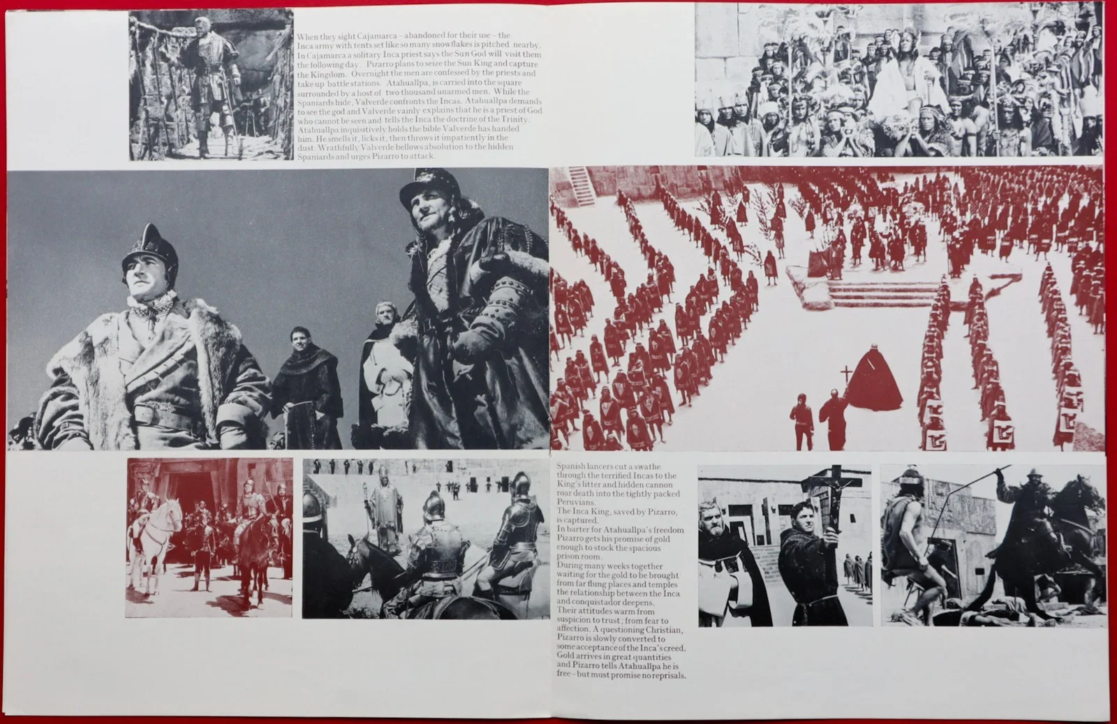 Royal Hunt of the Sun ORIGINAL UK Film Press Book Robert Shaw Plummer 1967, изображение 3