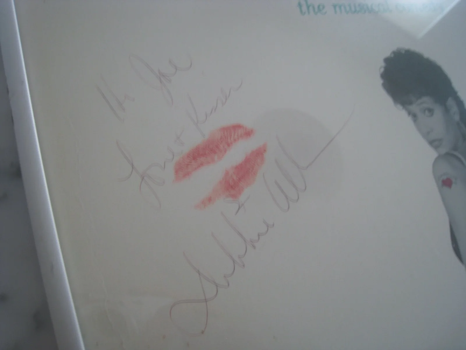 Signed Debbie Allen Sweet Charity Musical Comedy Poster - Signed with a Kiss!, изображение 2