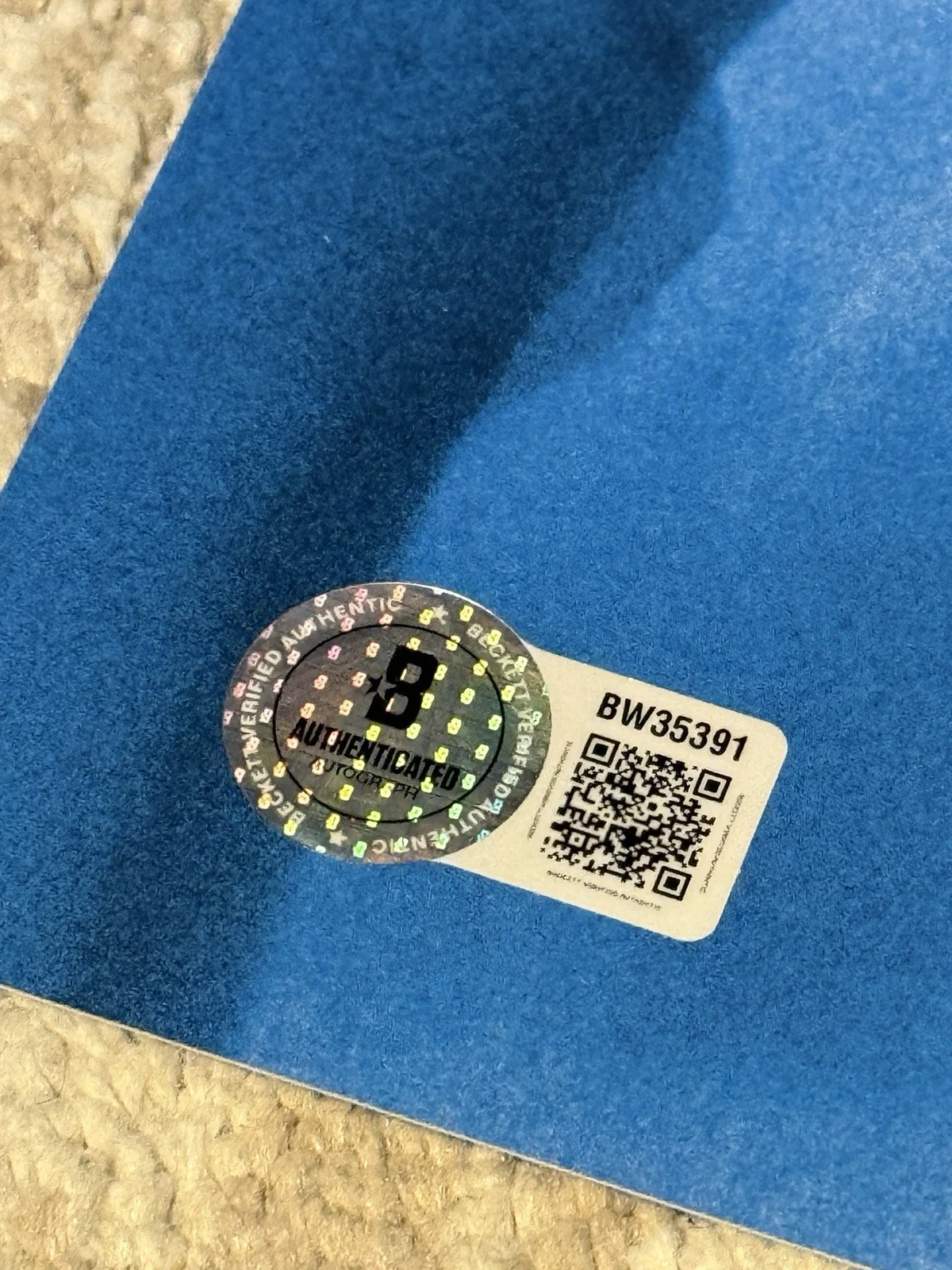 LORDE SIGNED VIRGIN ALBUM 10x10 PHOTO - BECKETT COA, изображение 2