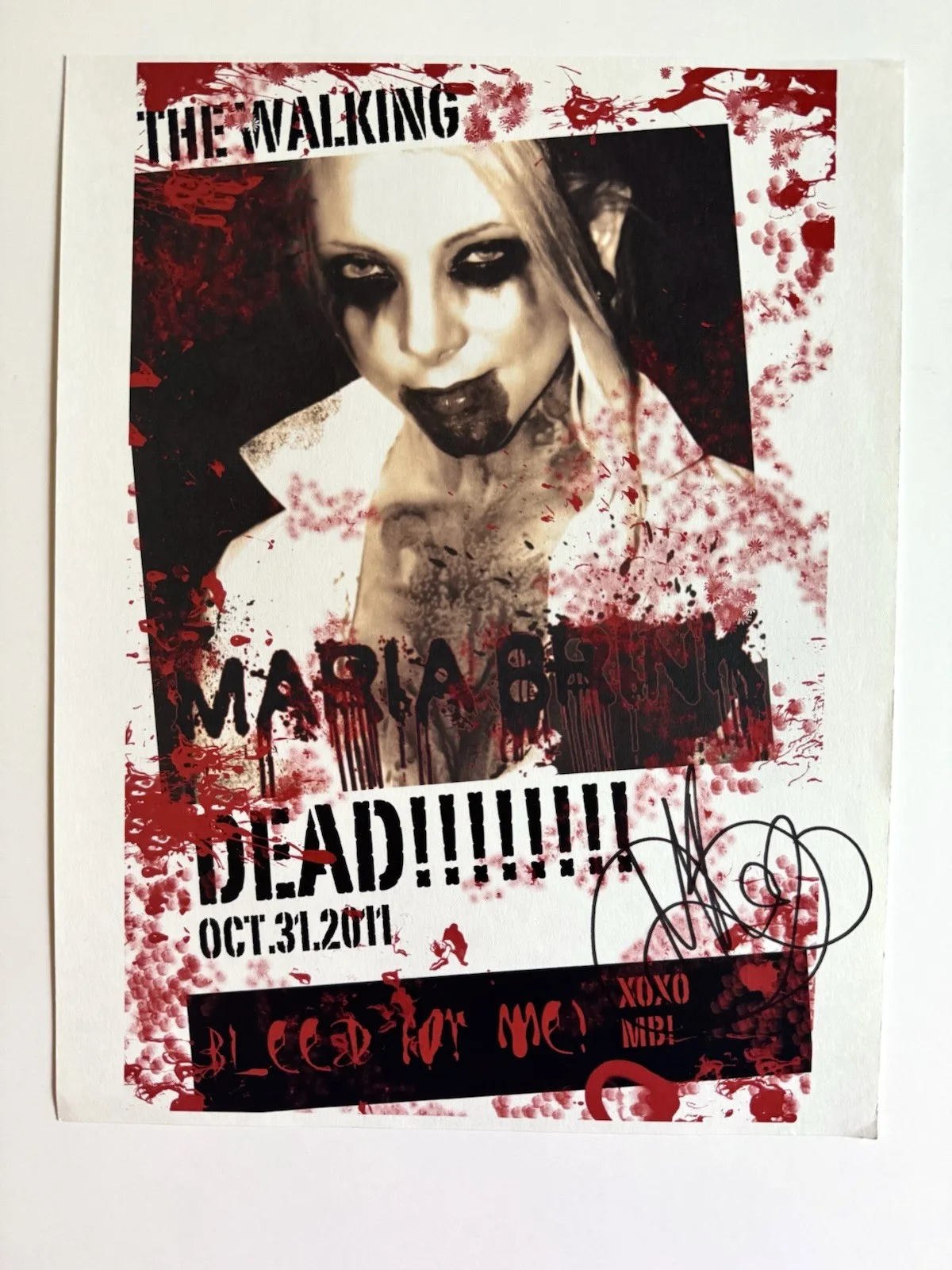 Maria Brink SIGNED 2011 Maria Brinks Wonderland Print -In This Moment, изображение 2