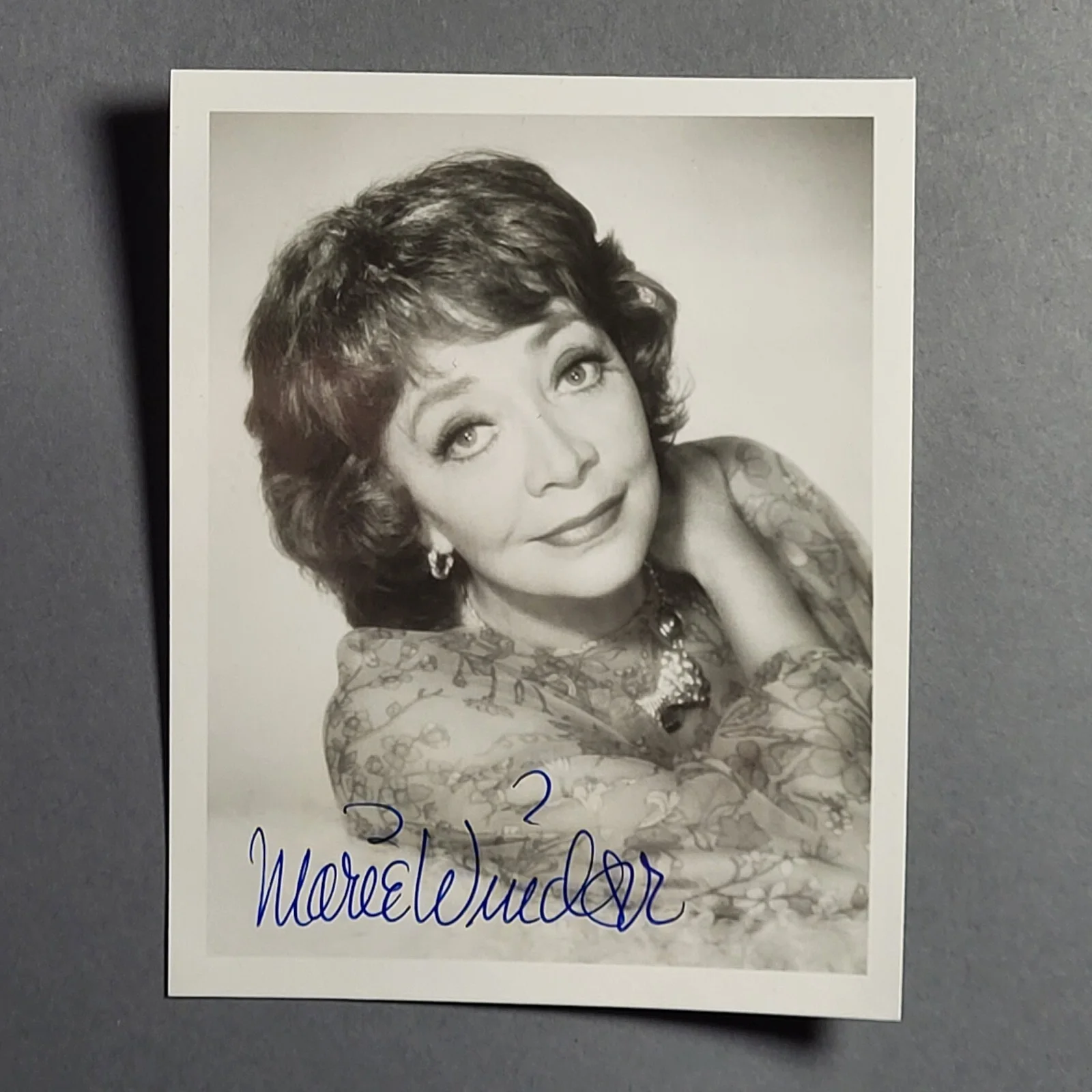 Mickey Rooney — Marie Windsor - Hand Signed Photo Authentic Autograph 4x5" Photo