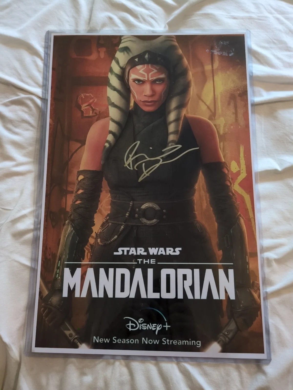 Rosario Dawson — Rosario Dawson Star Wars Ahsoka 11x17 Signed Photo With COA Autograph