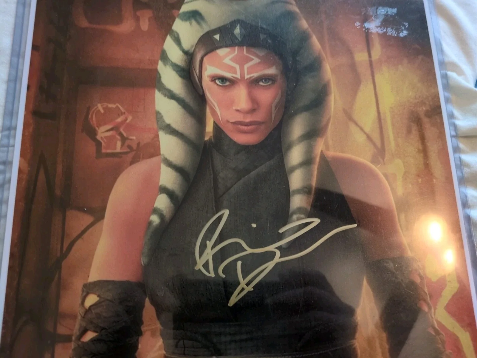 Rosario Dawson — Rosario Dawson Star Wars Ahsoka 11x17 Signed Photo With COA Autograph, изображение 4