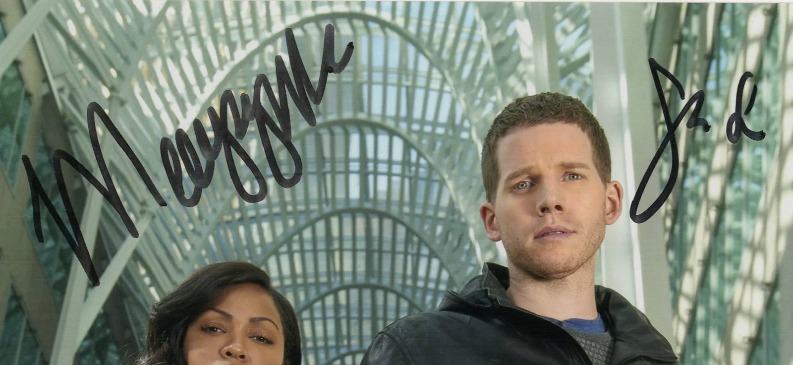 Meagan Good Stark Sands — Meagan Good Stark Sands Minority Report Autographed Signed 8x10 Photo COA 1738, image 2