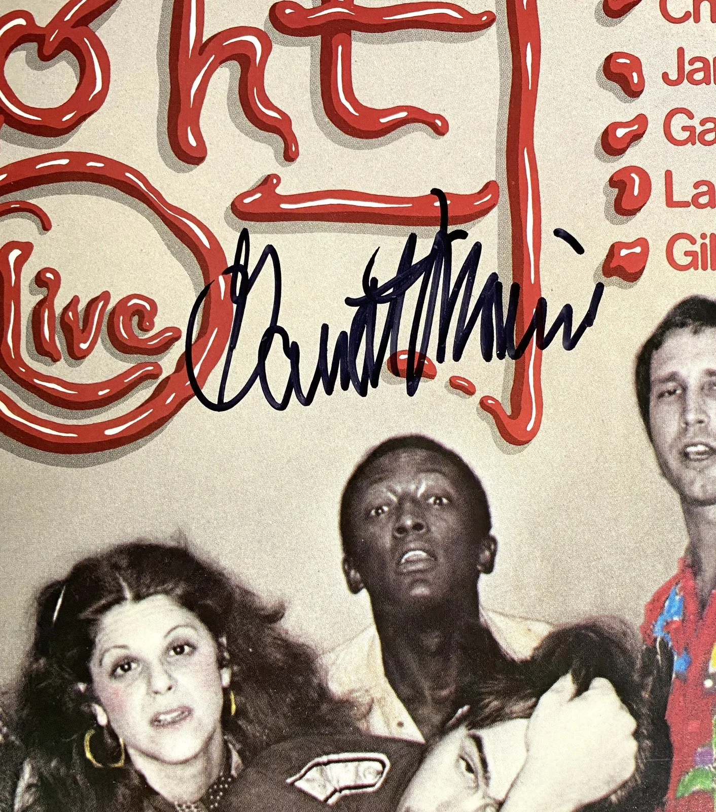 Garrett Morris Signed Saturday Night Live LP – PSA Mint 9, image 2