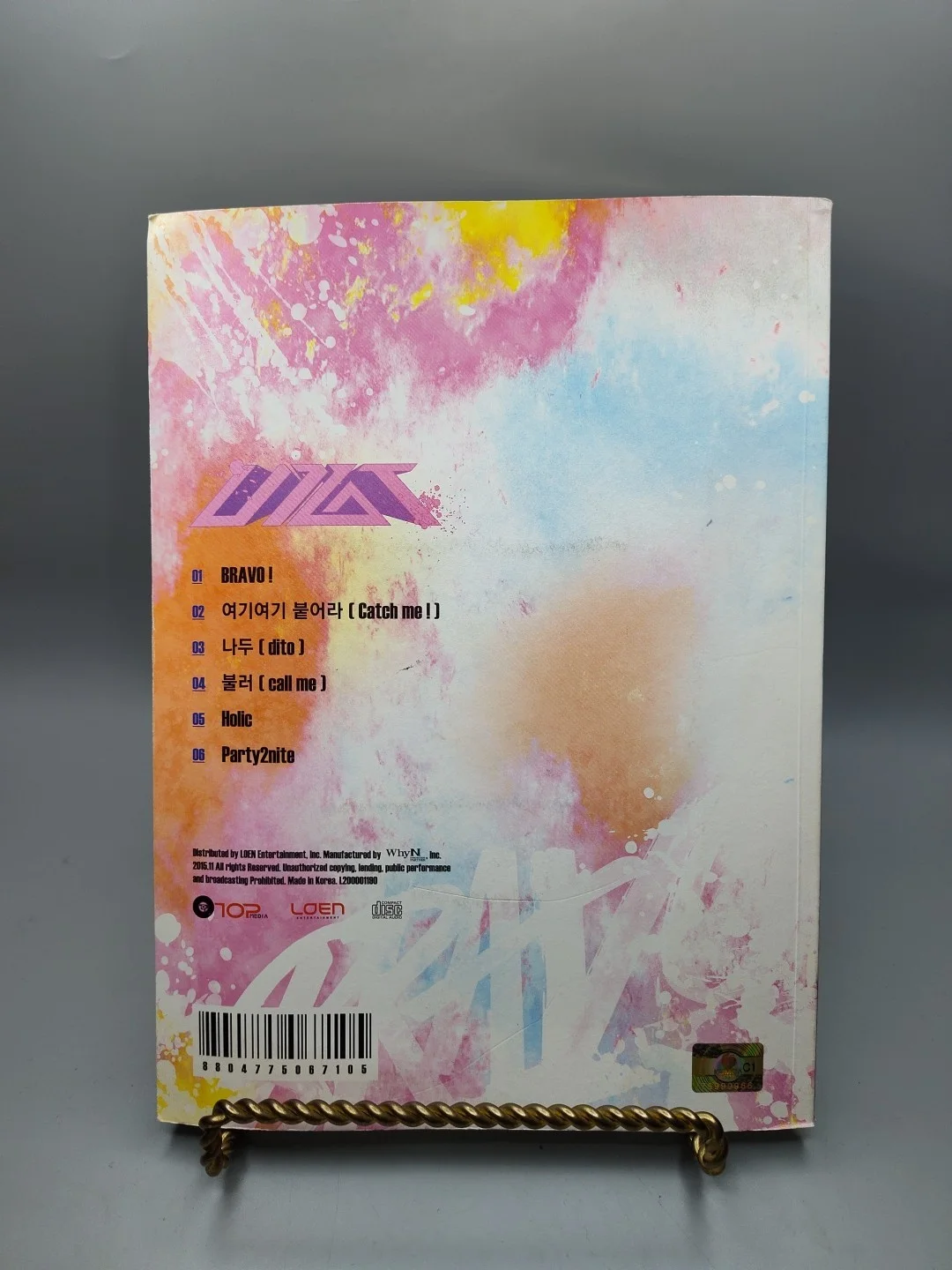 K-POP UP10TION 2nd Mini Album BRAVO! CD + Photocard + Photo Booklet, изображение 2
