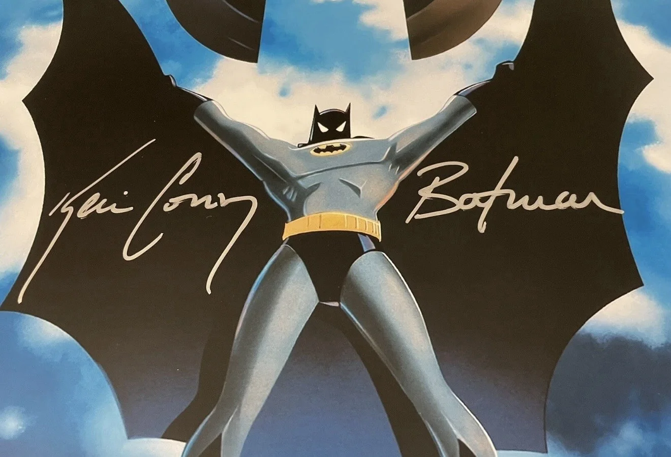 Kevin Conroy — Kevin Conroy Signed 16x20 Batman Mask of the Phantasm Authentic JSA COA WITNESS, image 2