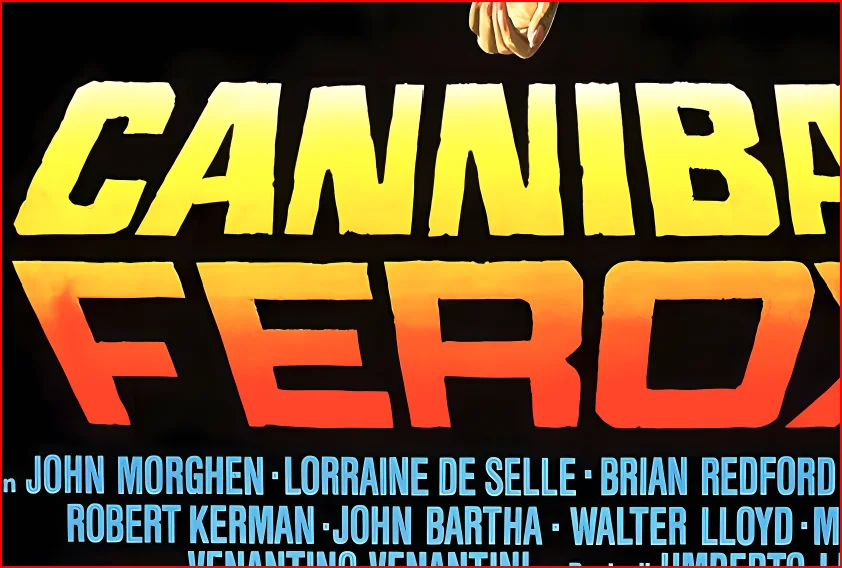 Cannibal Ferox 1981 Italian exploitation film -Restored 27.2" x 41" US One Sheet, image 5