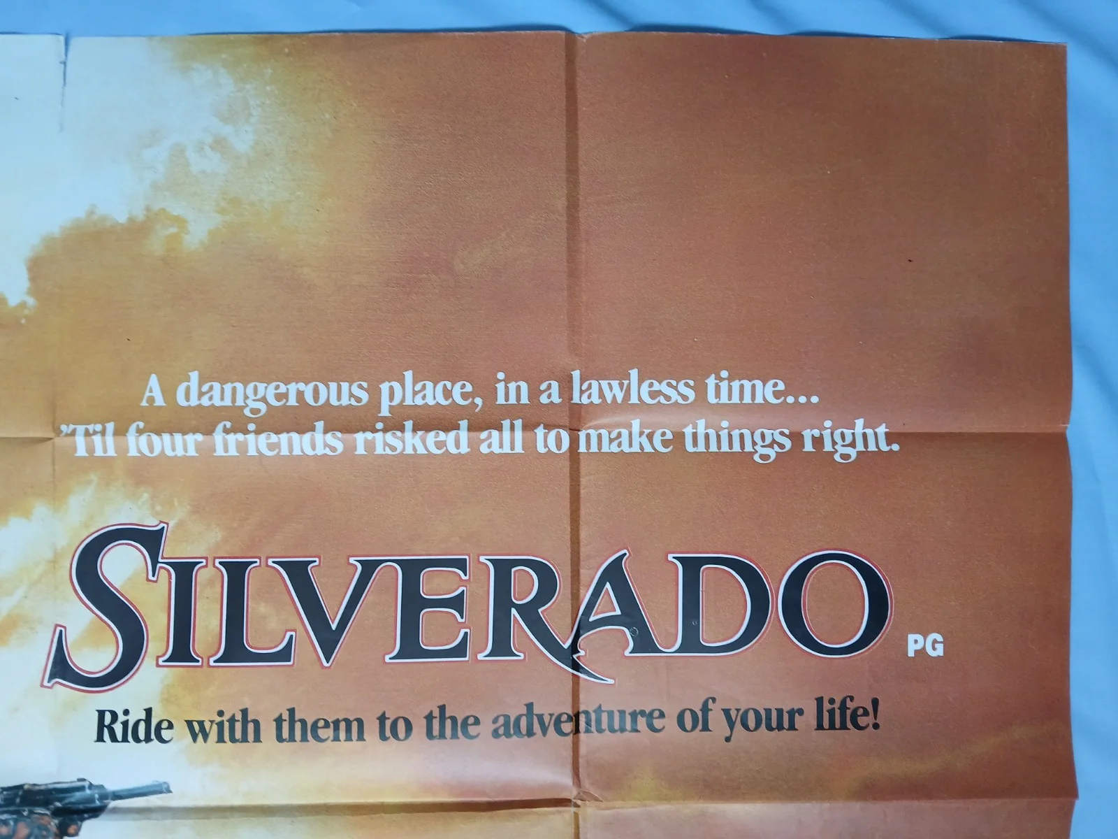SILVERADO (1985) original UK quad poster -Kevin Kline, Costner - Cowboy, изображение 4