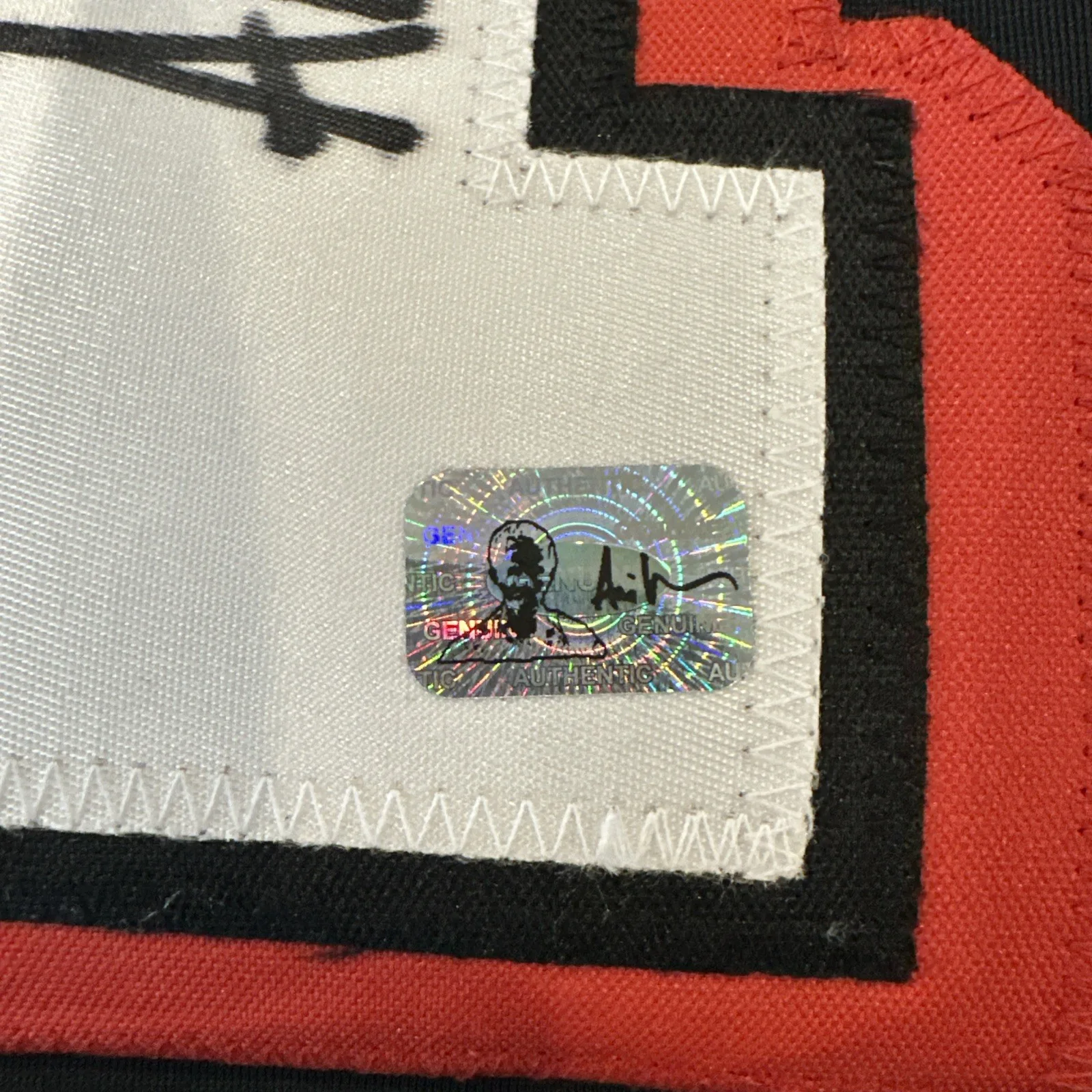 Ari Lehman — Ari Lehman Jason Voorhees Signed Hockey Jersey Friday The 13th Long Sleeve, изображение 5
