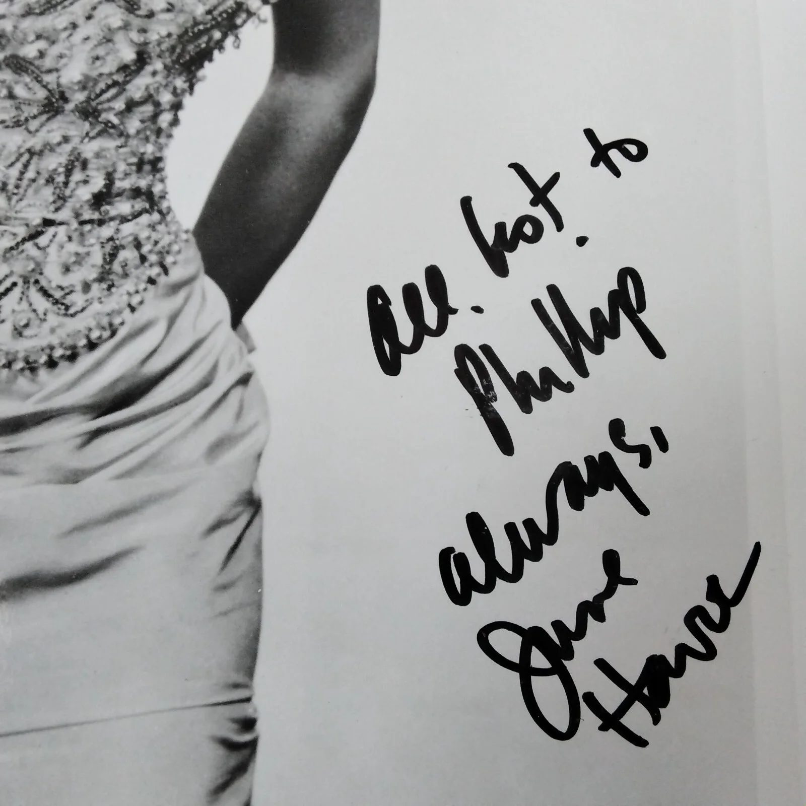 June Havoc SIGNED 8x10 Photo Movie Actress Gypsy Rose Lee Sister Pal Joey, изображение 4