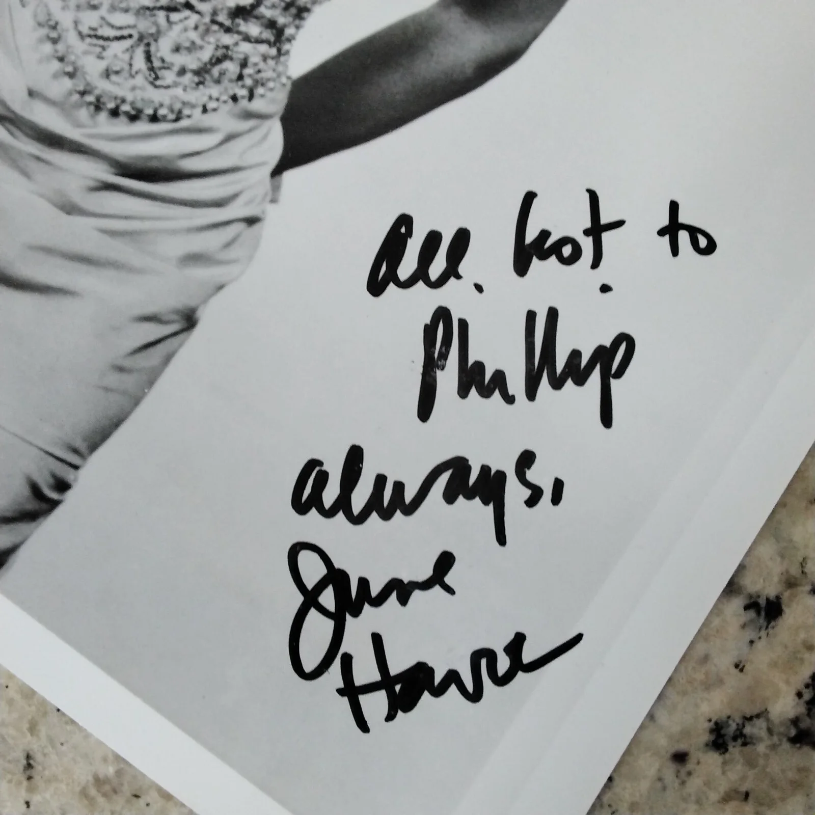 June Havoc SIGNED 8x10 Photo Movie Actress Gypsy Rose Lee Sister Pal Joey, изображение 5