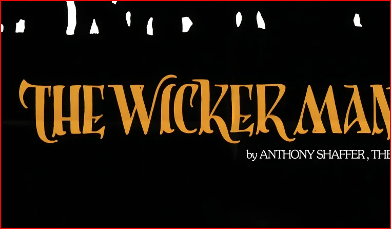 The Wicker Man 1973 Christopher Lee - Restored 27.2" x 41" US One Sheet, image 4