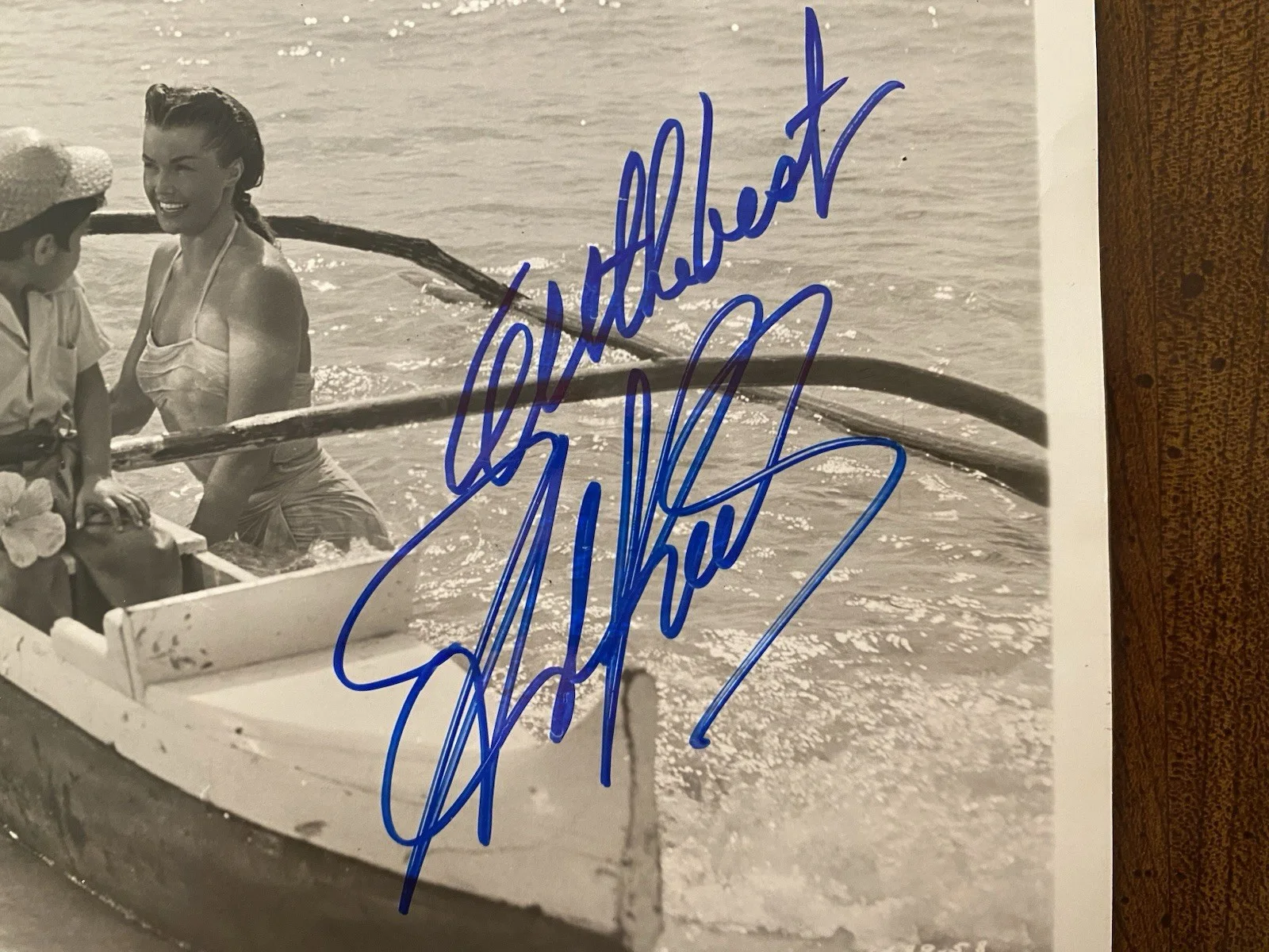 Esther Williams, Howard Keel — Esther Williams Howard Keel Signed Autographed Photo With COA Pagan Love Song, image 4