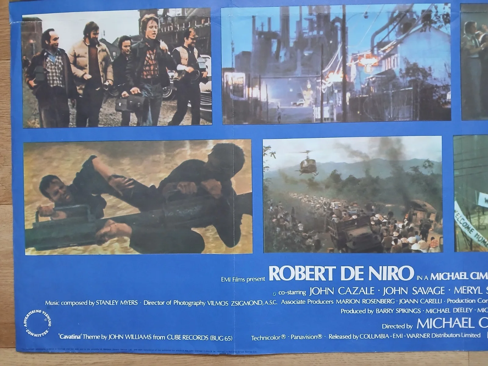THE DEER HUNTER (1978) original UK quad poster - Robert De Niro, image 4