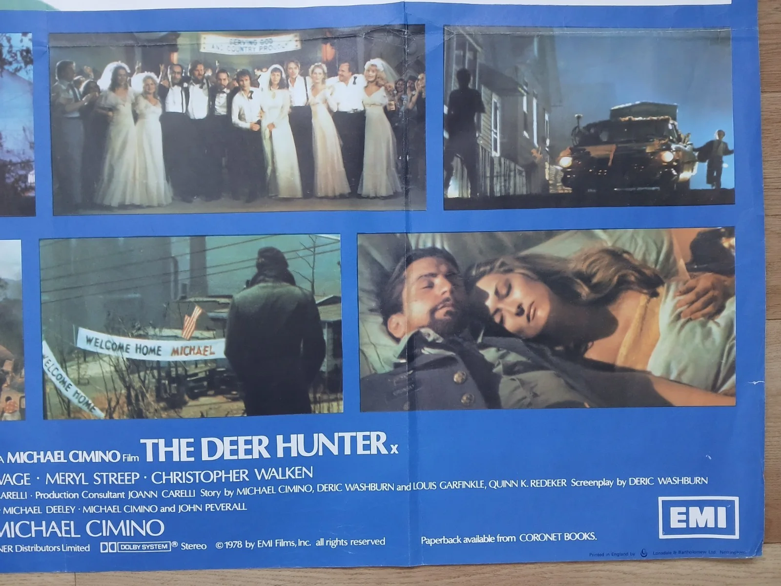 THE DEER HUNTER (1978) original UK quad poster - Robert De Niro, image 5