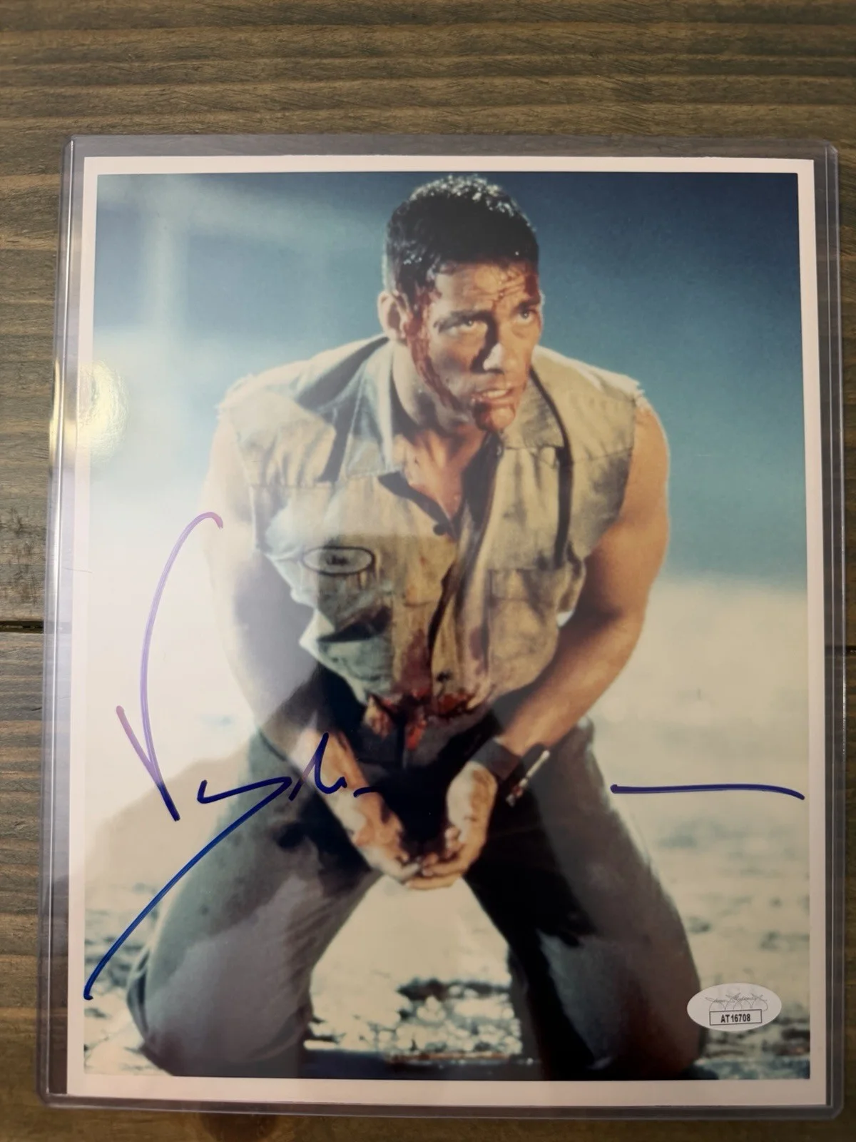 🎬🔥 Jean-Claude Van Damme Signed 8x10 Photo – JSA Certified 🔥🎬, изображение 5