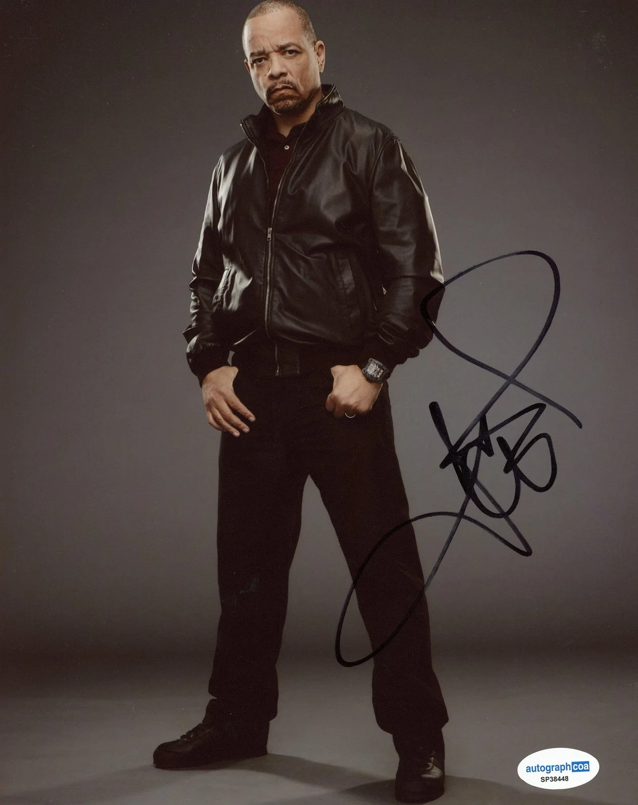 Ice-T — Ice-T "Law & Order: SVU" AUTOGRAPH Signed 'Detective Tutuola' 8x10 Photo I ACOA, изображение 2