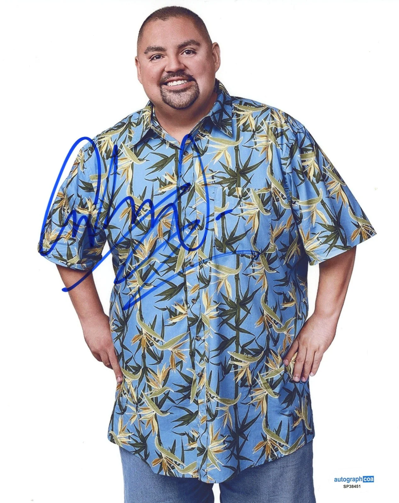 Gabriel Iglesias — Gabriel Iglesias "Hot and Fluffy" Comedian AUTOGRAPH Signed 8x10 Photo C ACOA, изображение 2