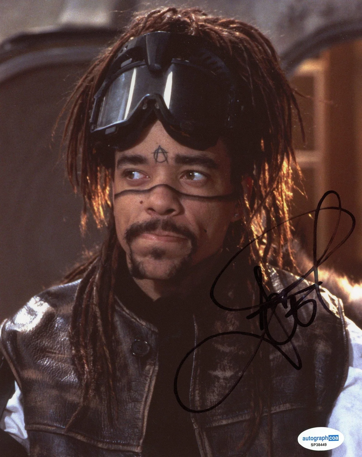 Ice-T — Ice-T "Johnny Mnemonic" AUTOGRAPH Signed Autographed 'J-Bone' 8x10 Photo ACOA, изображение 2