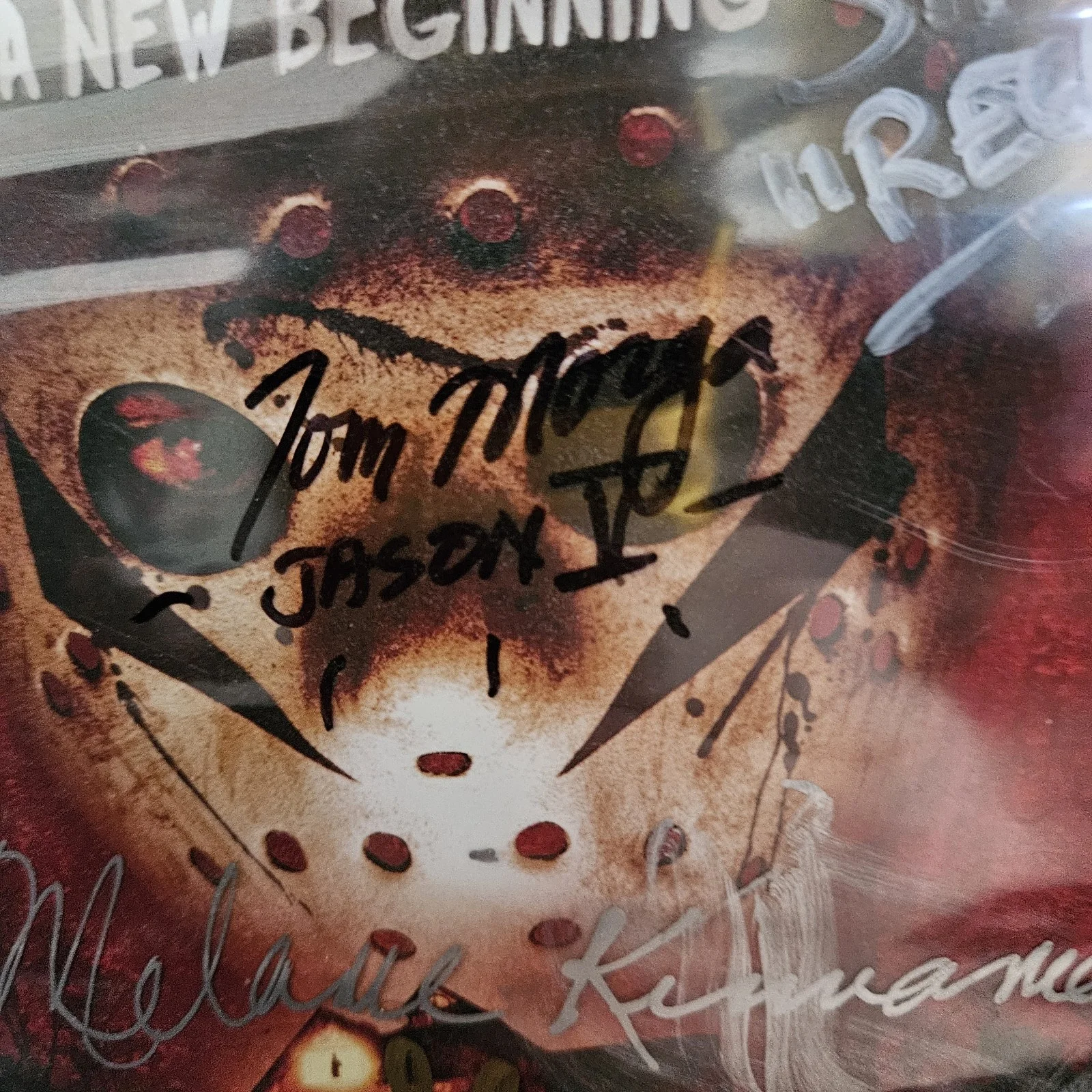 SIGNED FRIDAY THE 13TH PART 5 DVD JASON 4X CAST - MORGA, KINNAMAN, SLOAN, & ROSS, image 3