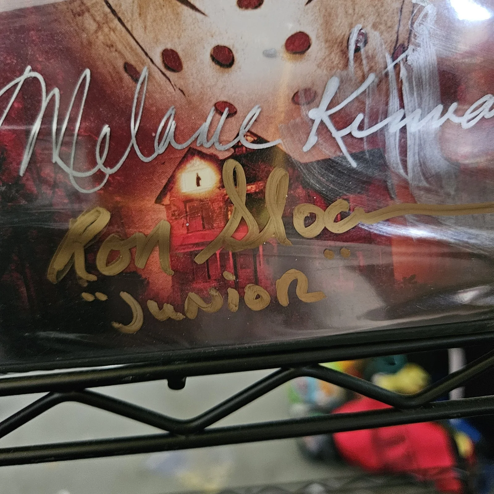 SIGNED FRIDAY THE 13TH PART 5 DVD JASON 4X CAST - MORGA, KINNAMAN, SLOAN, & ROSS, image 5