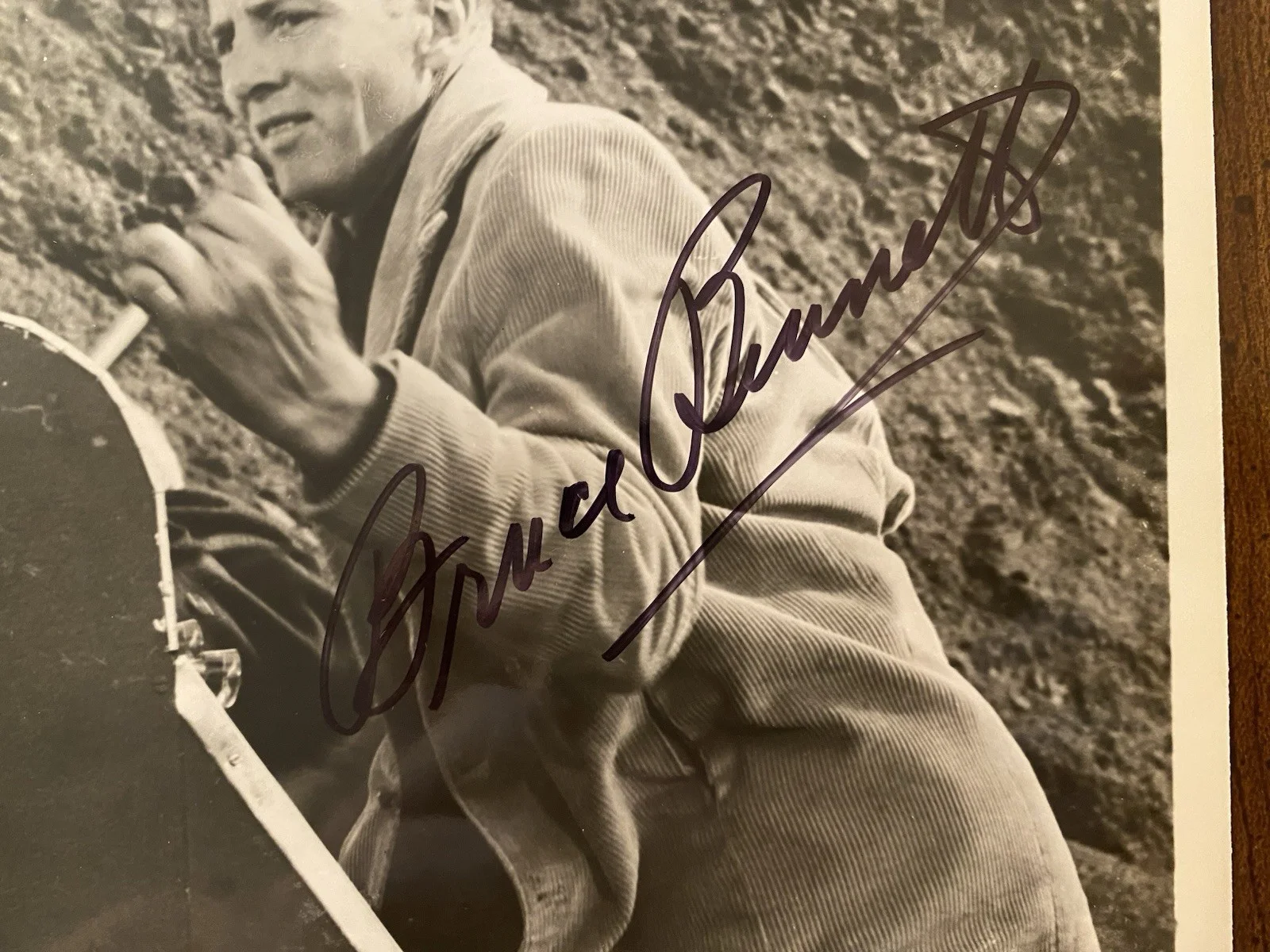 Bruce Bennett — Bruce Bennett Signed Autographed Photo With COA The Cosmic Man NICE, изображение 2