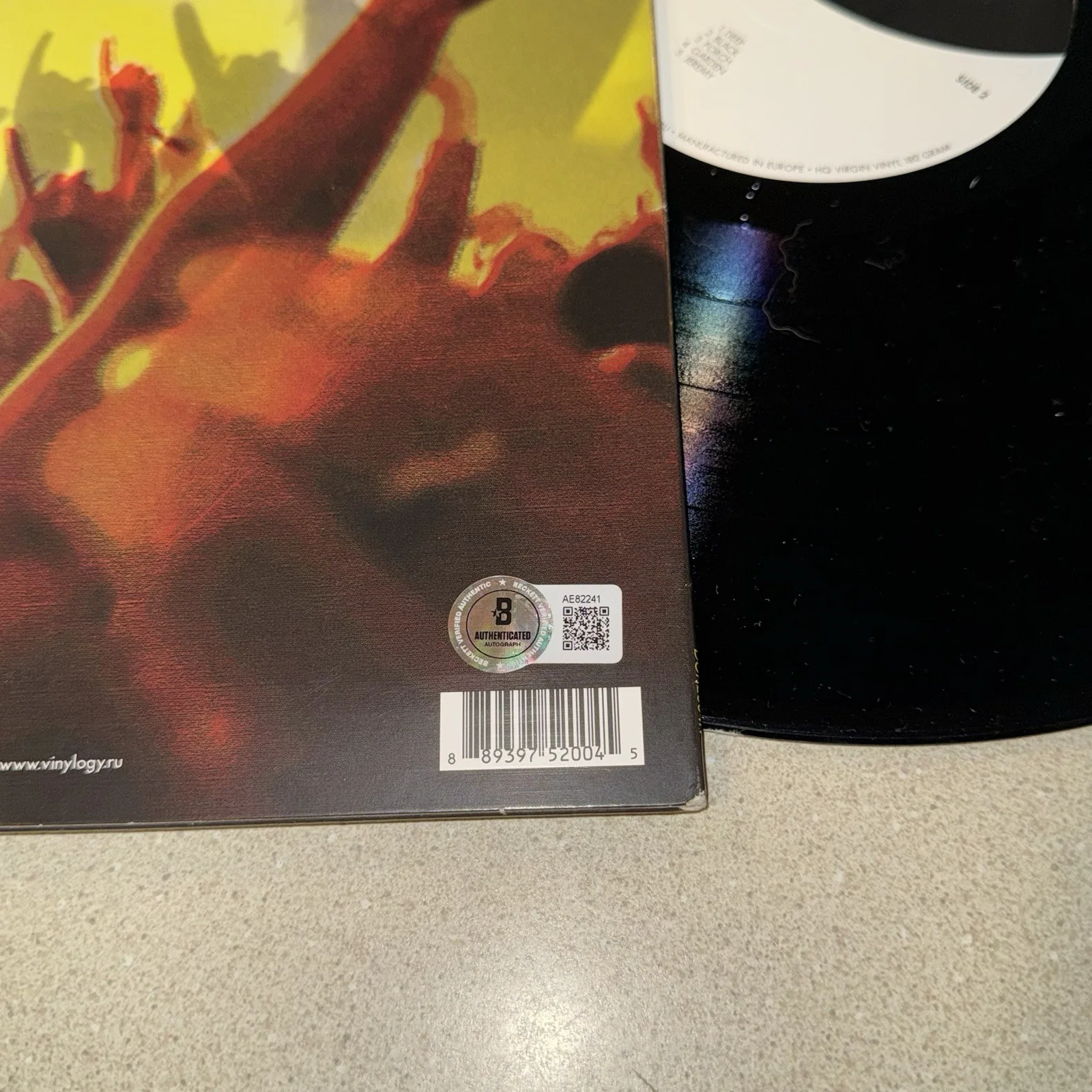 EDDIE VEDDER PEARL JAM signed autographed LIVE IN CHICAGO ALBUM BECKETT BAS COA, image 5