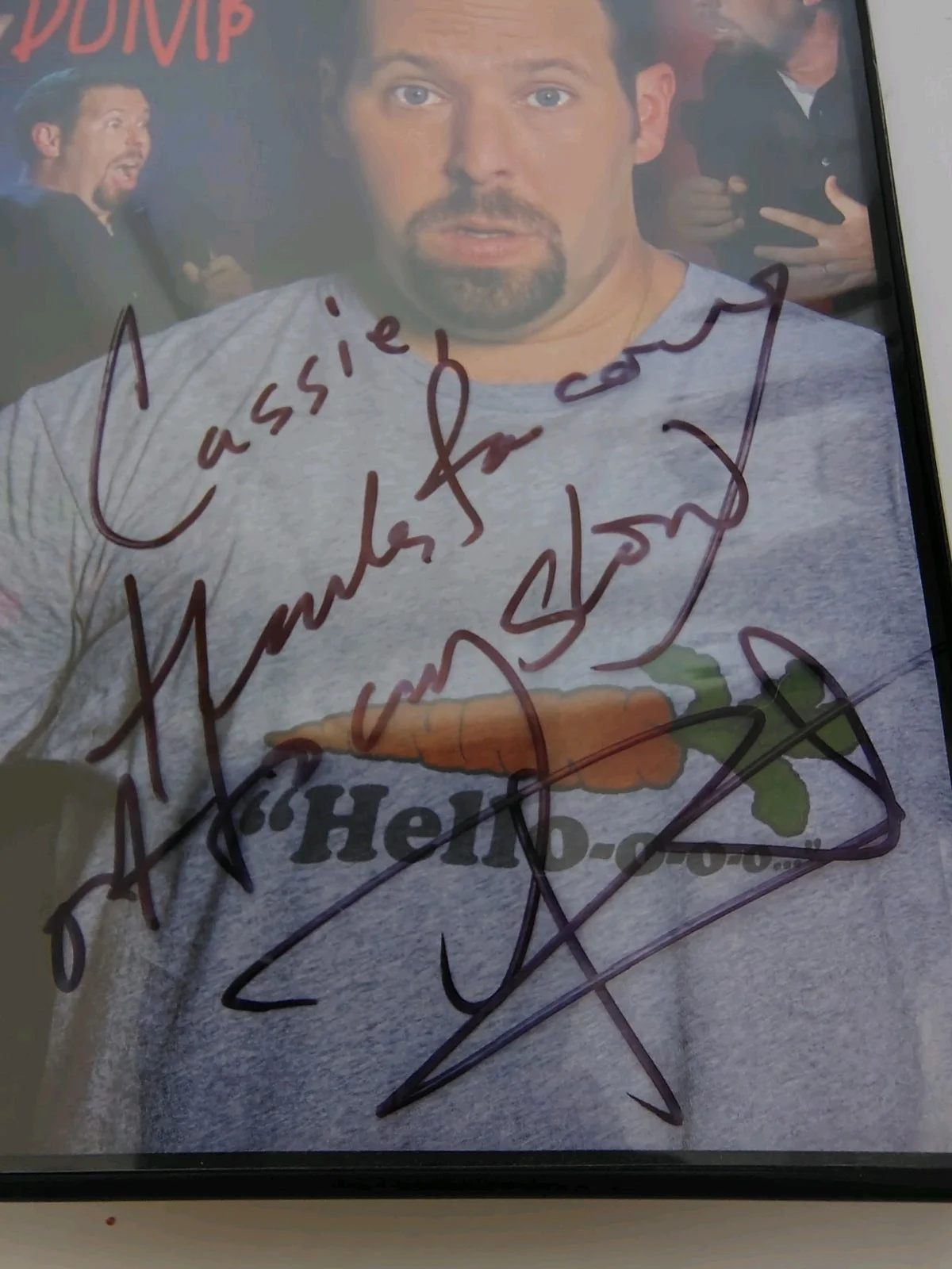 Bert Kreischer Comfortably Dumb DVD Signed Autographed Comedy Special Features, image 5