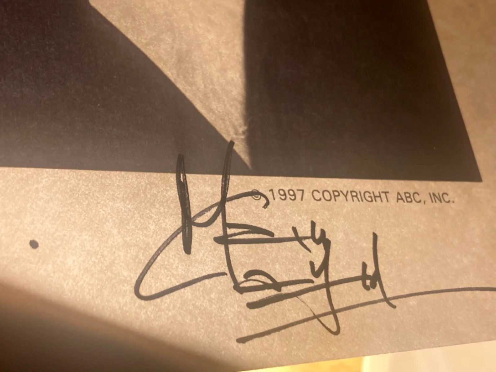 Hand SIGNED Maxwell Caulfield 8.5x11 (Low Qual) Print (not glossy photo) Dynasty, изображение 4