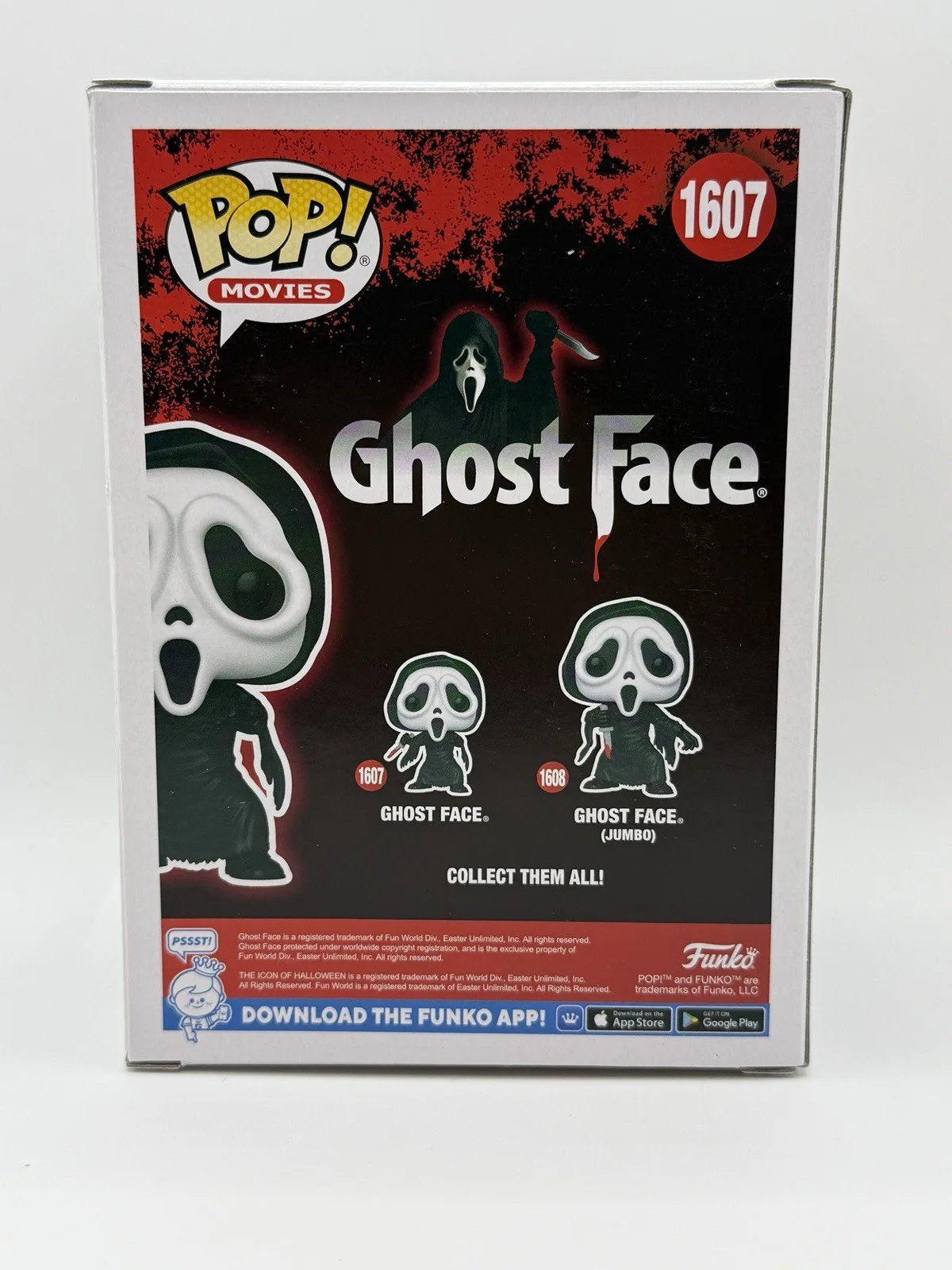 JACK QUAID SIGNED GHOSTFACE SCREAM FUNKO POP - BECKETT COA, image 3