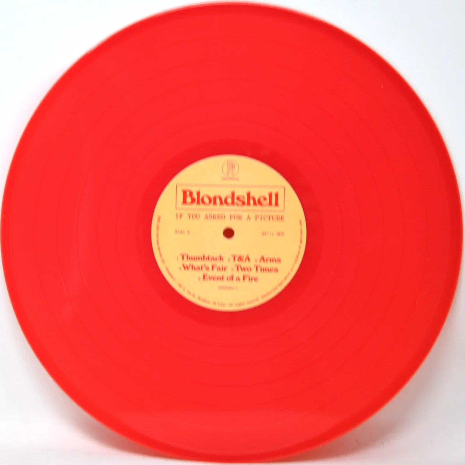BLONDSHELL Signed Vinyl Record LP "IF YOU ASKED FOR A PICTURE" Beckett #BT27476, изображение 4