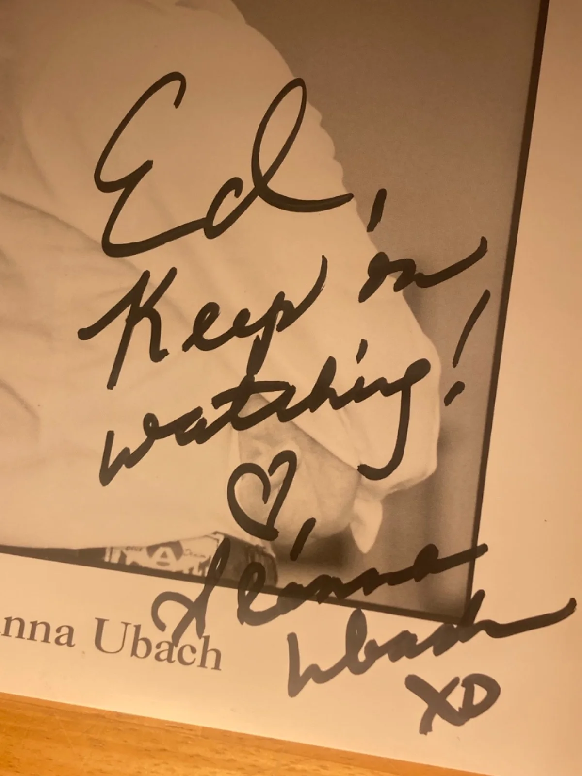 Hand SIGNED Alanna Ubach 8x10 Photo - Mama Imelda, Nobody Knows Anything, Actres, изображение 3