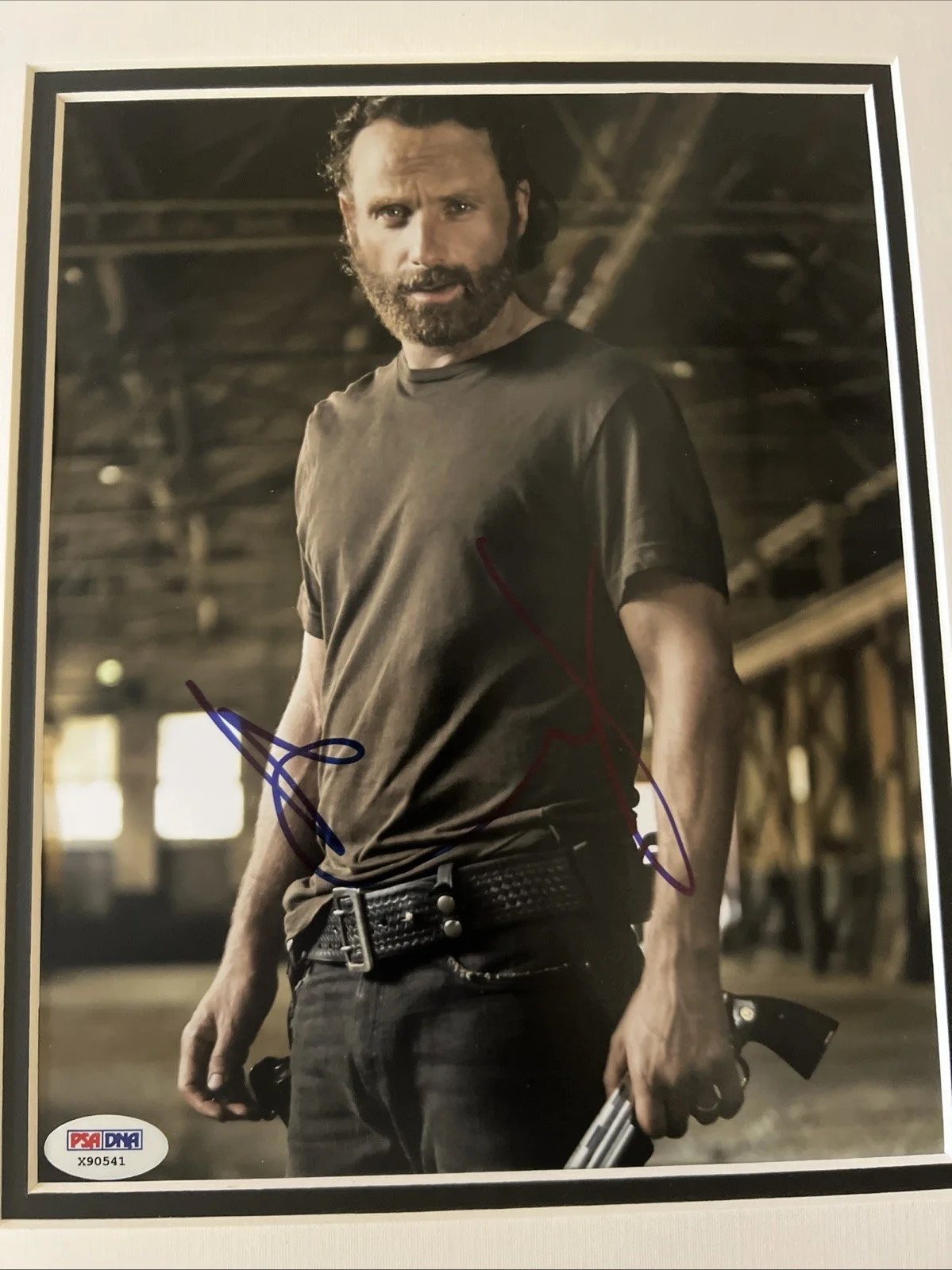 Andrew Lincoln — Andrew Lincoln SIGNED 8x10 Photo Rick Grimes Walking Dead PSA/DNA AUTOGRAPHED