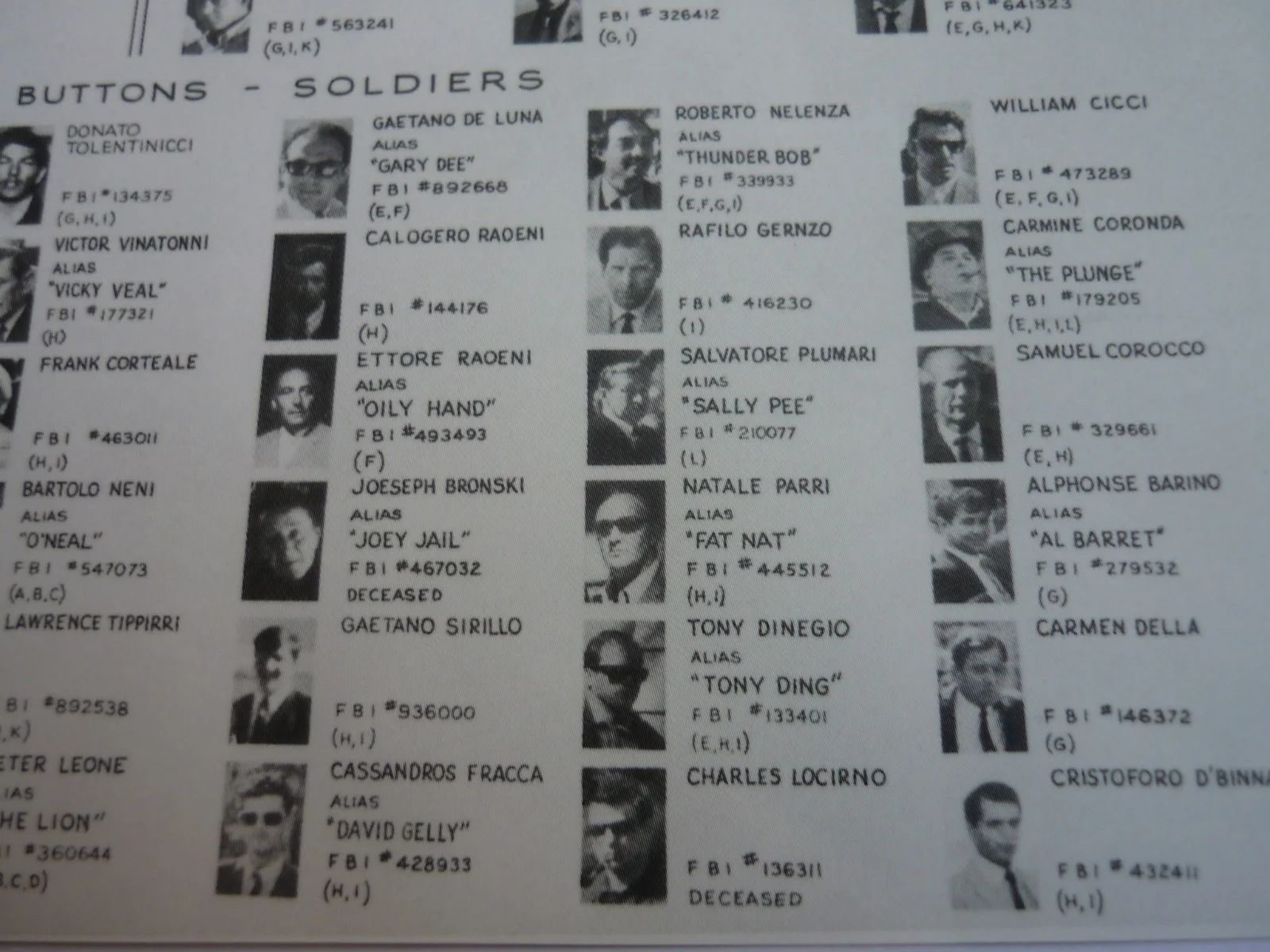 a4 mounted Godfather corleone posters film prop senate hearing family tree, image 4