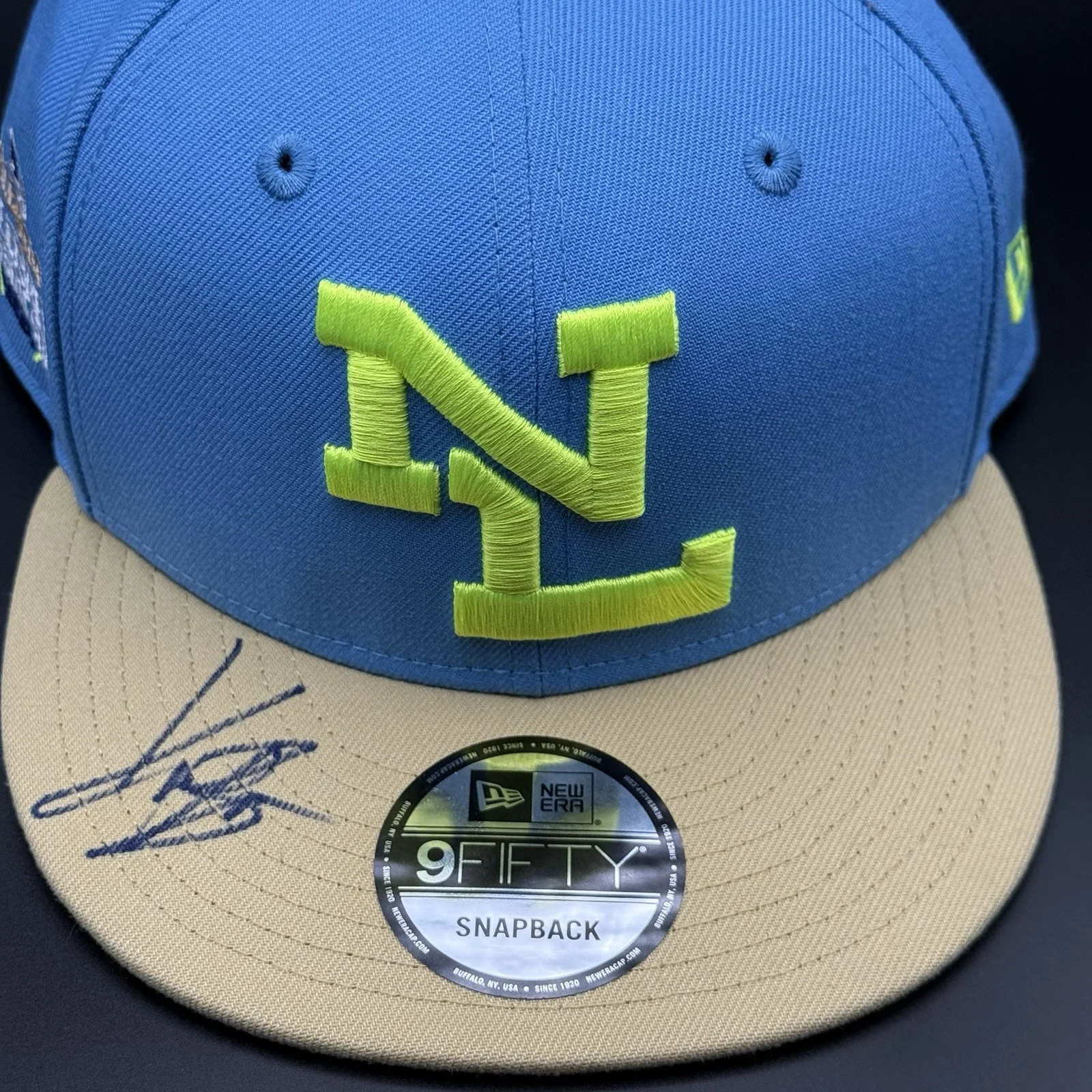 Kane Brown Singer Signed “Game Worn” Celebrity Softball Hat 2024 MLB ASG Texas, изображение 2