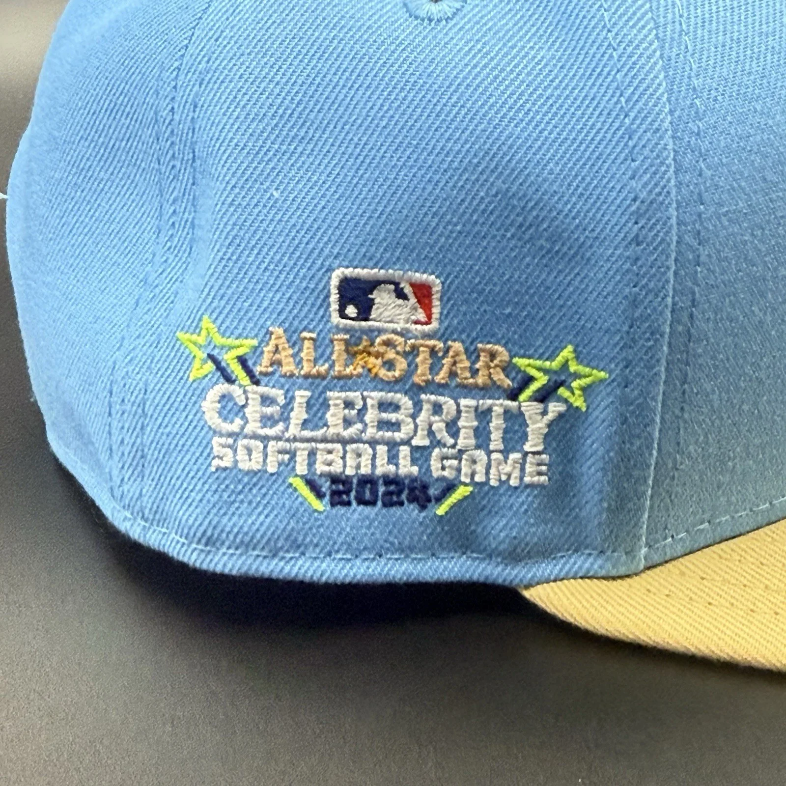 Kane Brown Singer Signed “Game Worn” Celebrity Softball Hat 2024 MLB ASG Texas, изображение 3