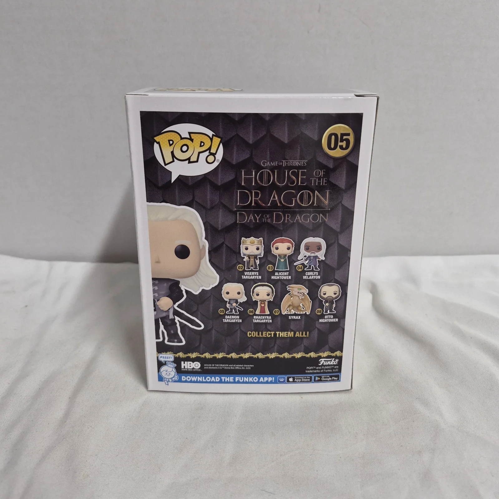 Matt Smith — Matt Smith Signed Funko #05 Daemon Targaryen (GOTG - House Of The Dragon) - JSA, изображение 4