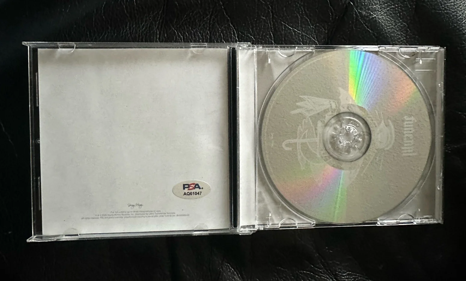 Lil Wayne Signed Funeral CD PSA COA AQ61047, image 2