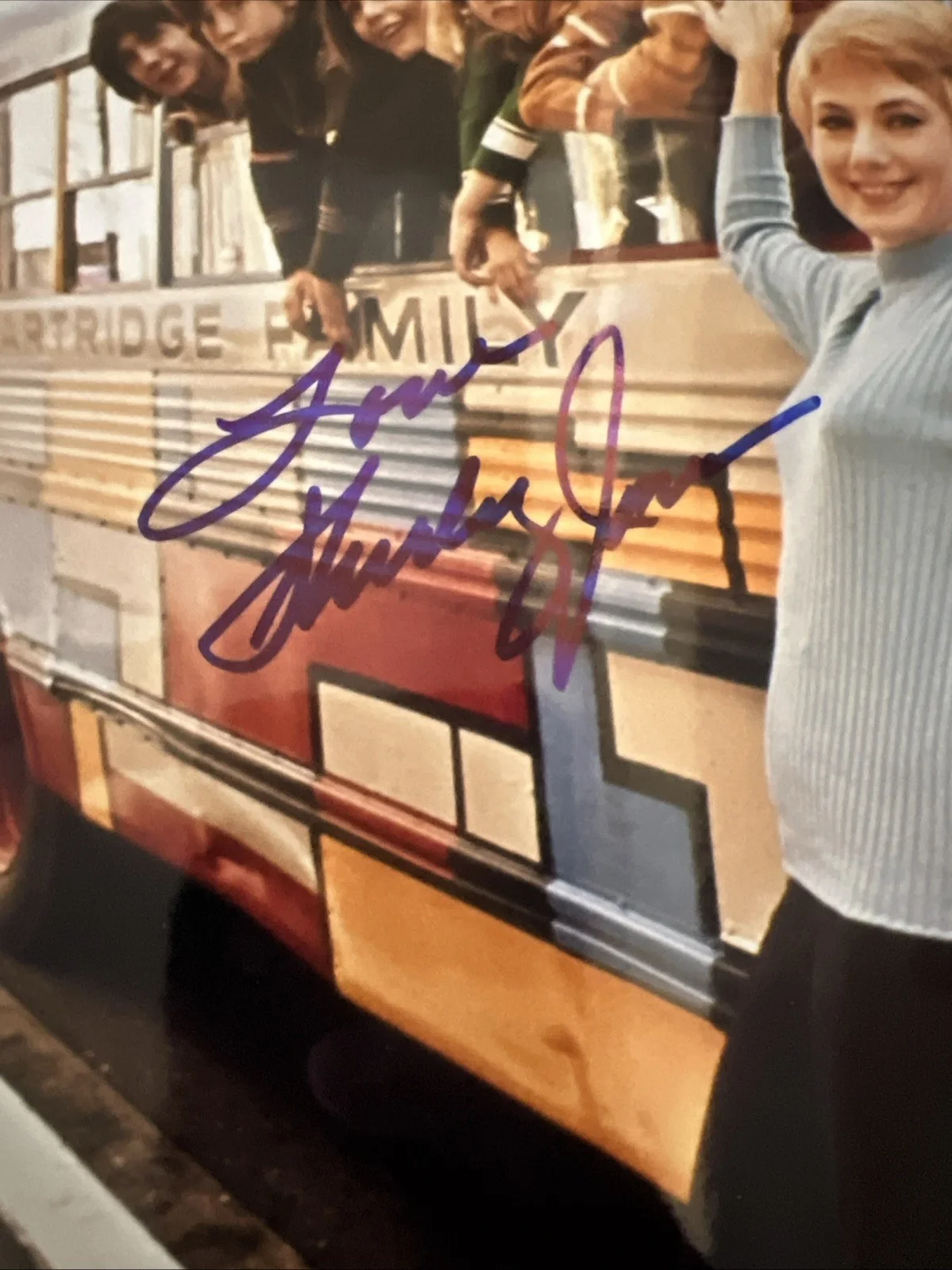 Shirley Jones Partridge Family 8x10 Autographed Nostalgia Con Signed In Person, изображение 2