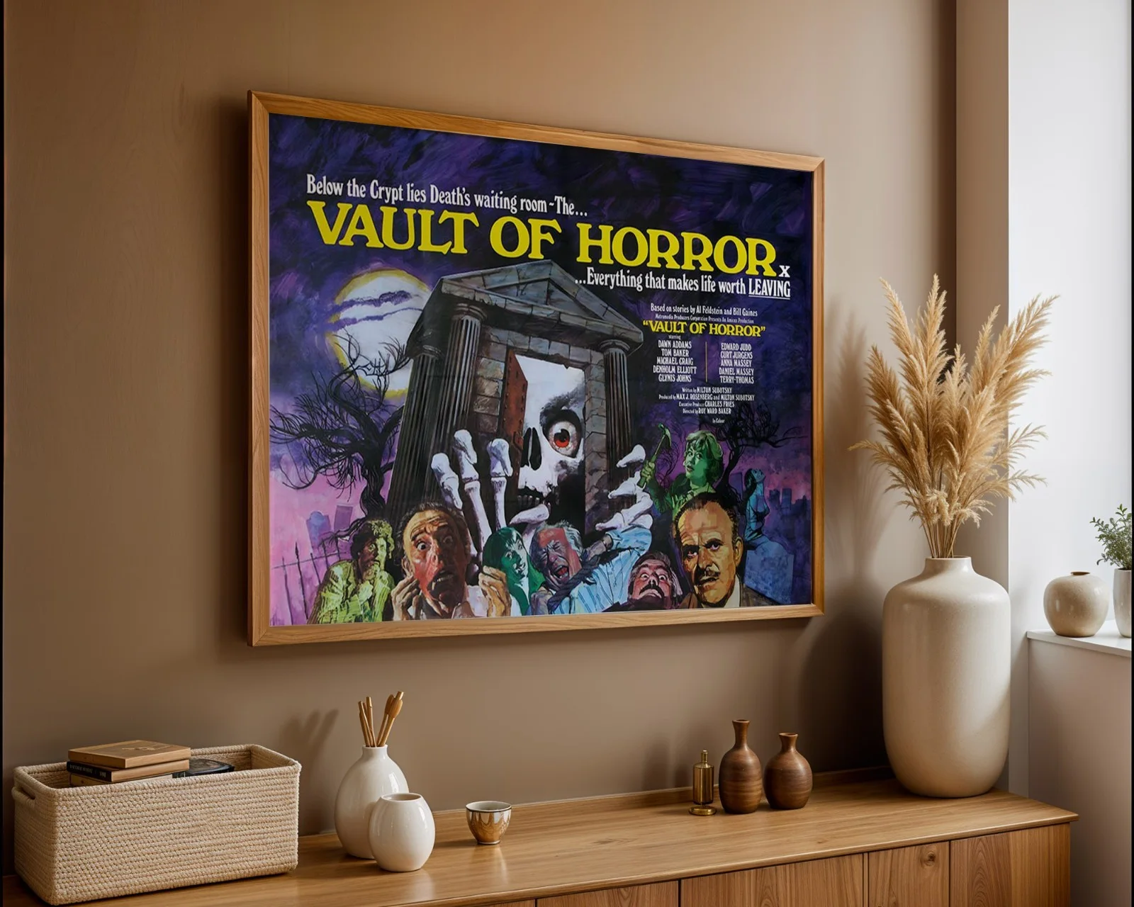 Vault Of Horror - 1973 Amicus Anthology Film - Restored 40" x 30" UK Quad Poster, изображение 3