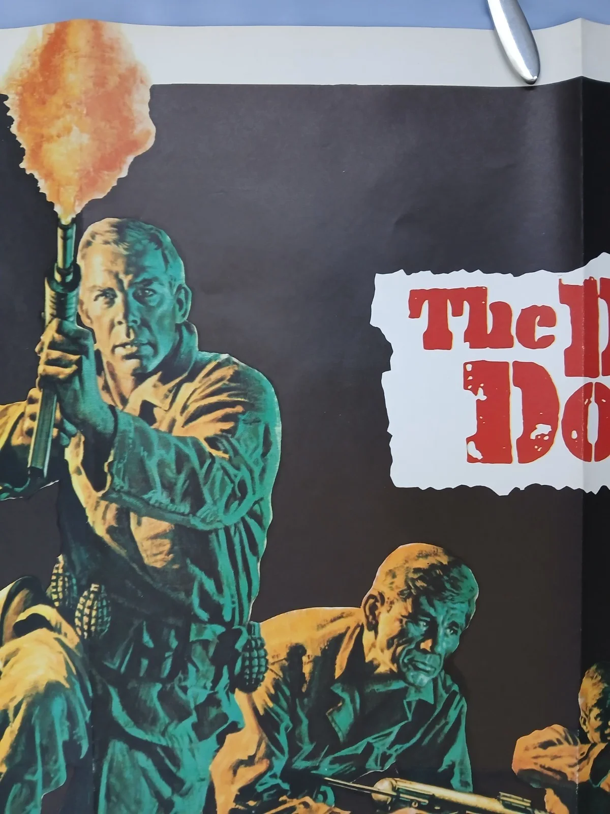 THE DIRTY DOZEN (1967) original 1st release UK quad poster - Frank McCarthy art, image 4