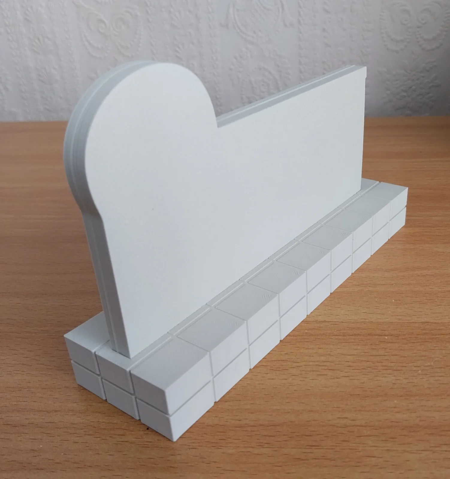 Back to the Future Hilldale Street Sign - 3D Printed Raw Detailed, image 3