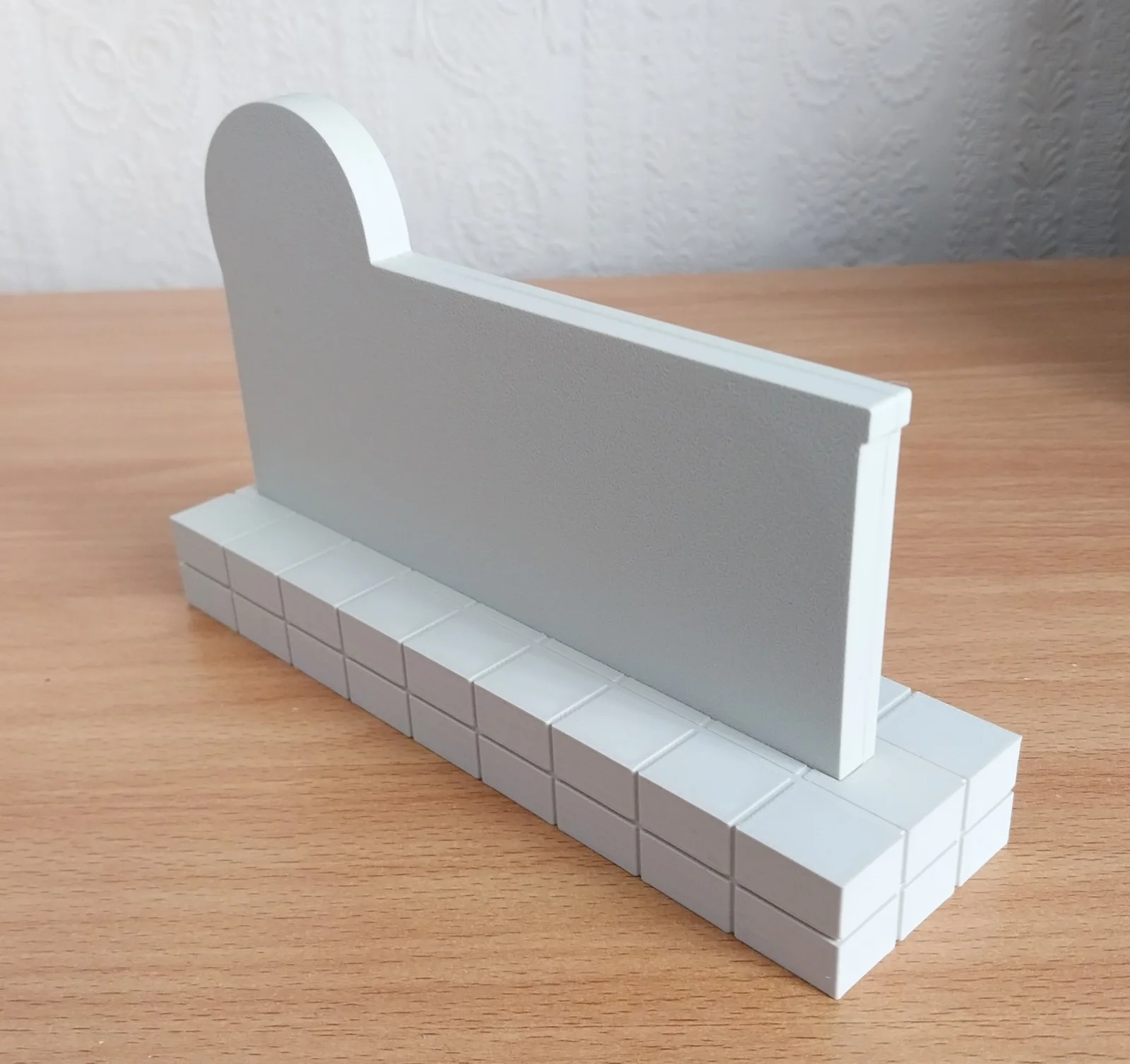 Back to the Future Hilldale Street Sign - 3D Printed Raw Detailed, image 4