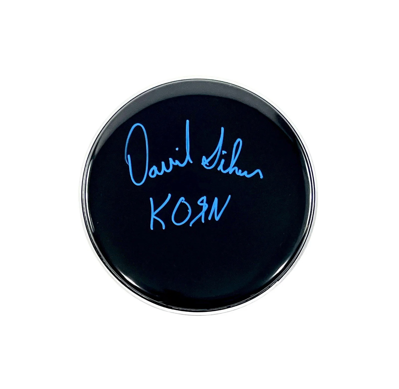 Korn Rare Autographed Signed 12" Drumhead David Silveria JSA COA Dave Nu Metal, image 2