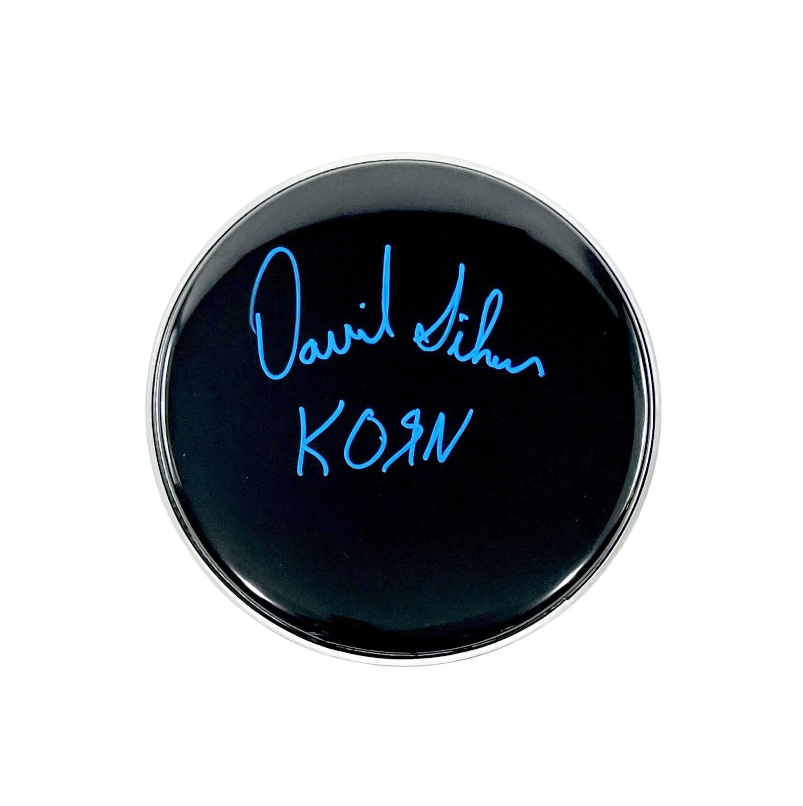 Korn Rare Autographed Signed 12" Drumhead David Silveria JSA COA Dave Nu Metal, image 3