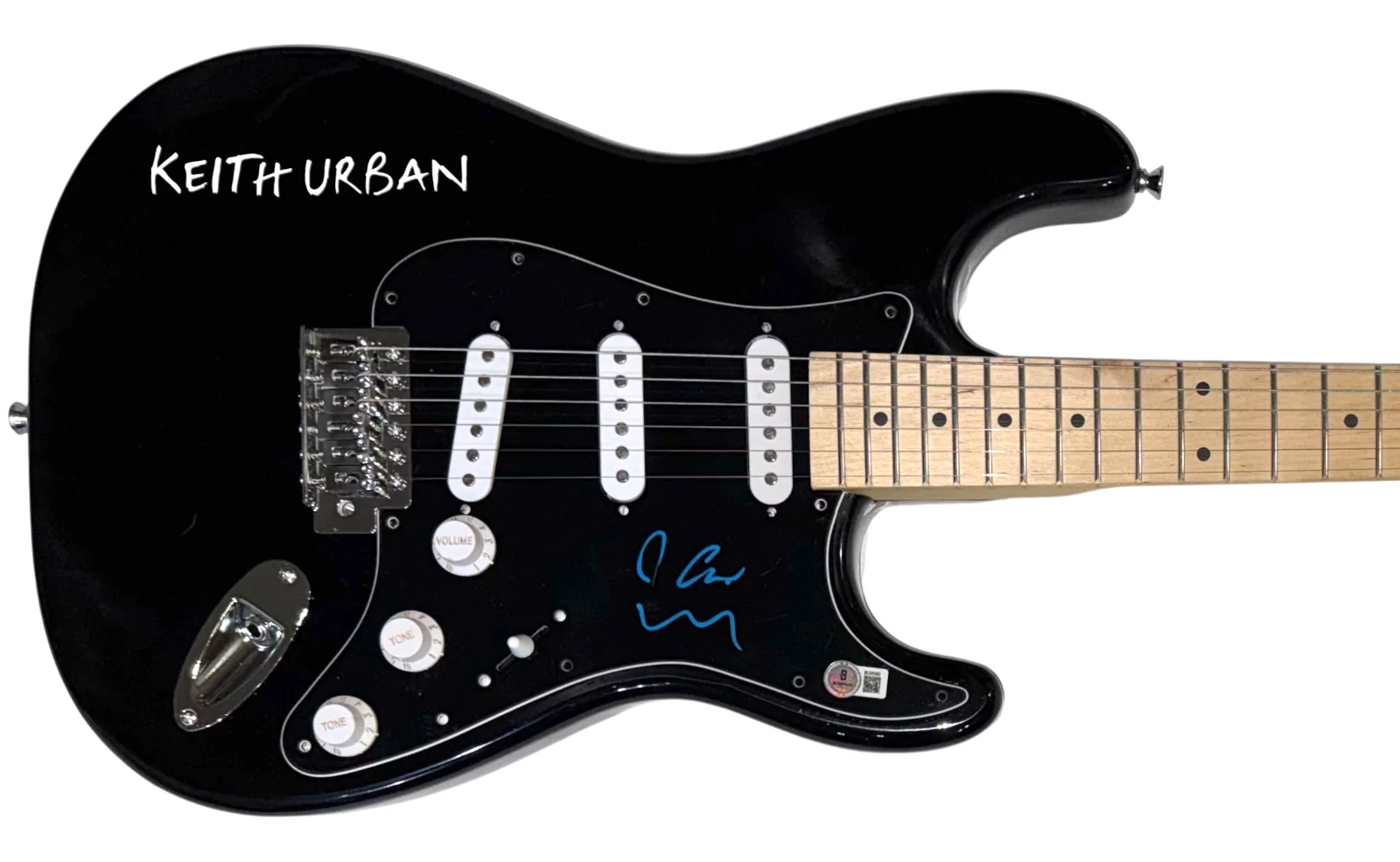 Keith Urban Signed Autograph Electric Guitar Country Music Star Beckett COA, изображение 2