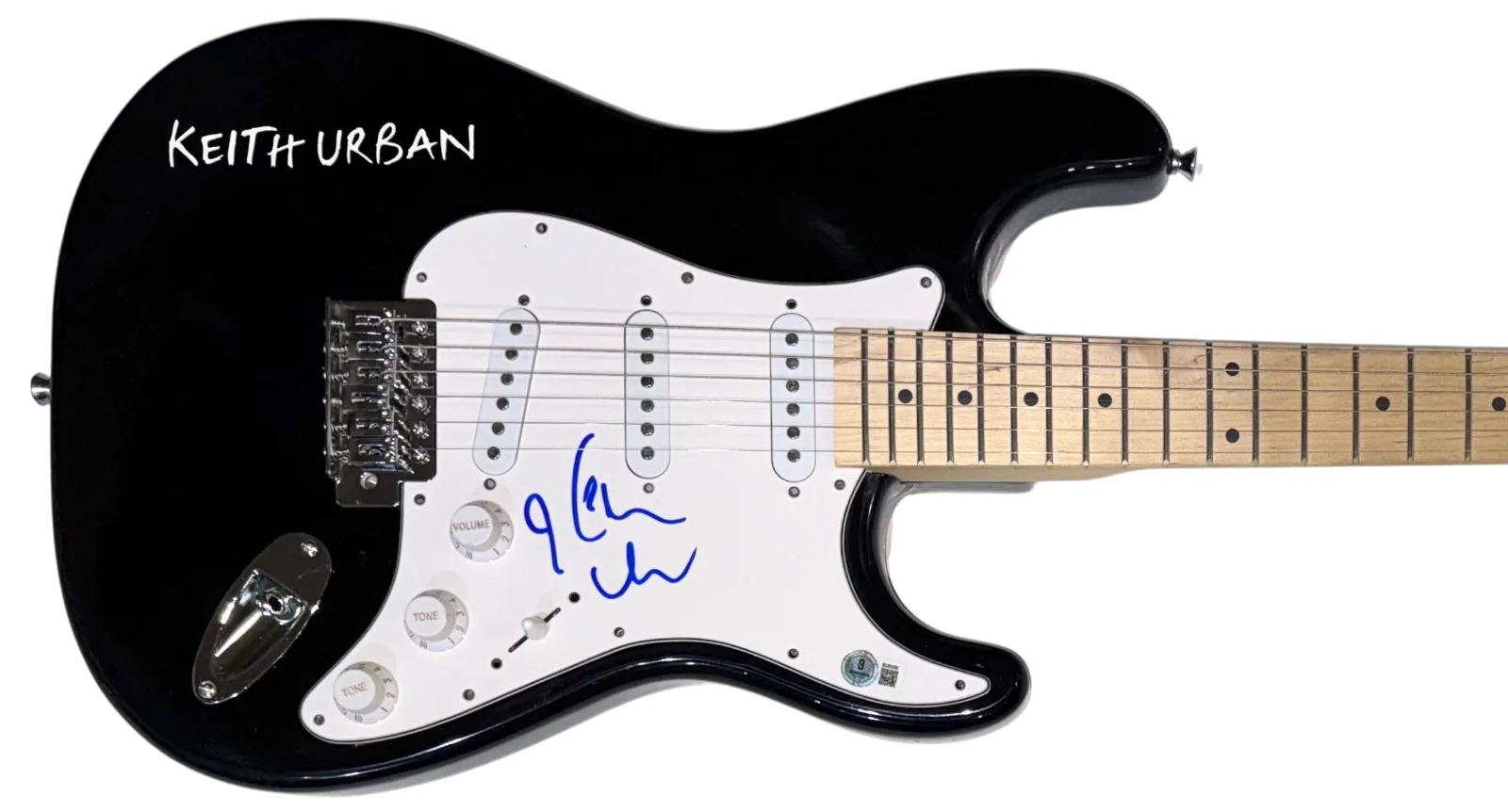 Keith Urban Signed Autograph Electric Guitar Country Music Star Beckett COA, изображение 2
